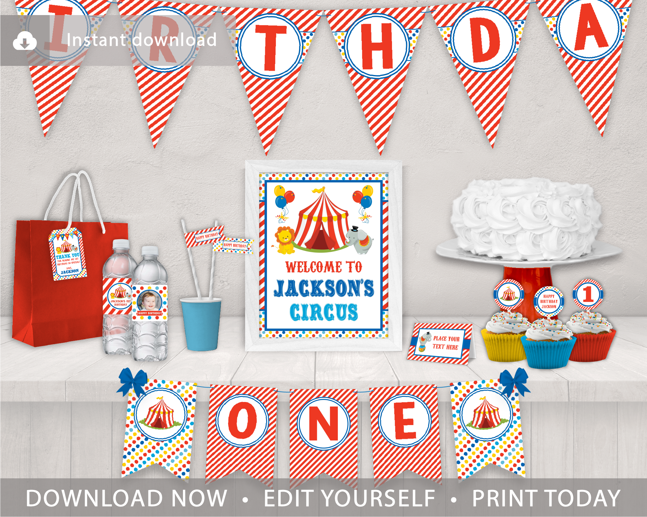 Circus Party Pack (CI1009C) design preview