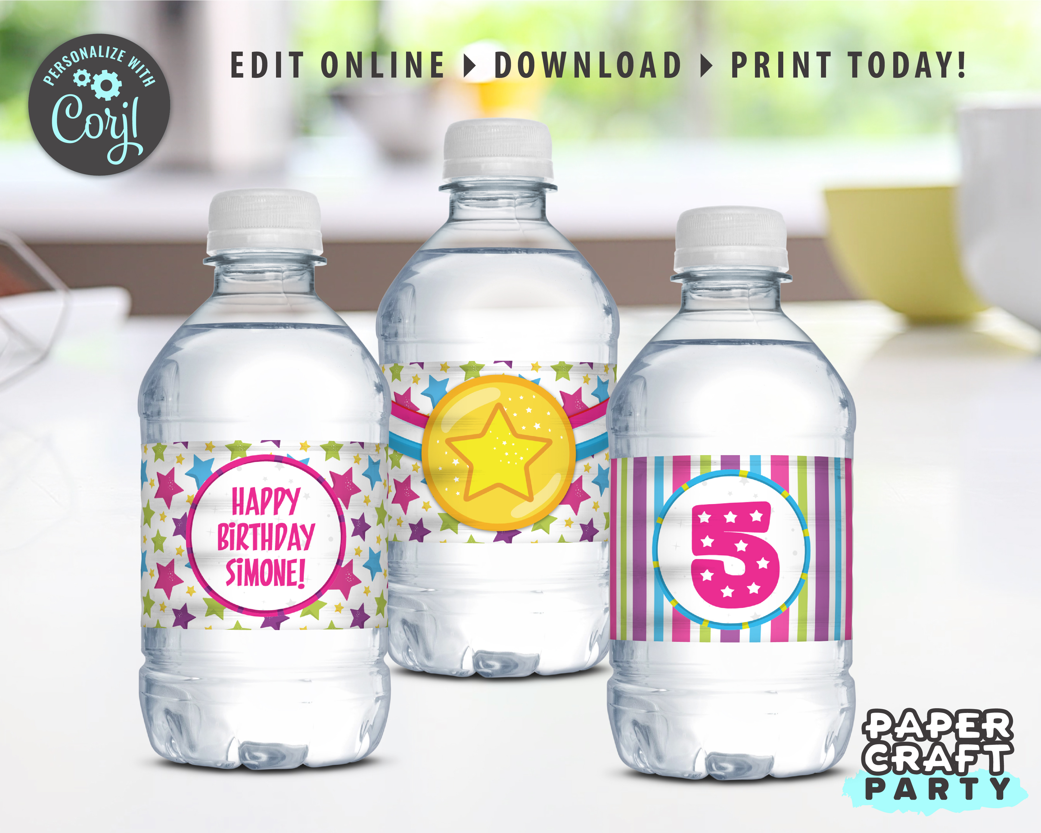 Gymnastics Drink Wraps 0021 design preview