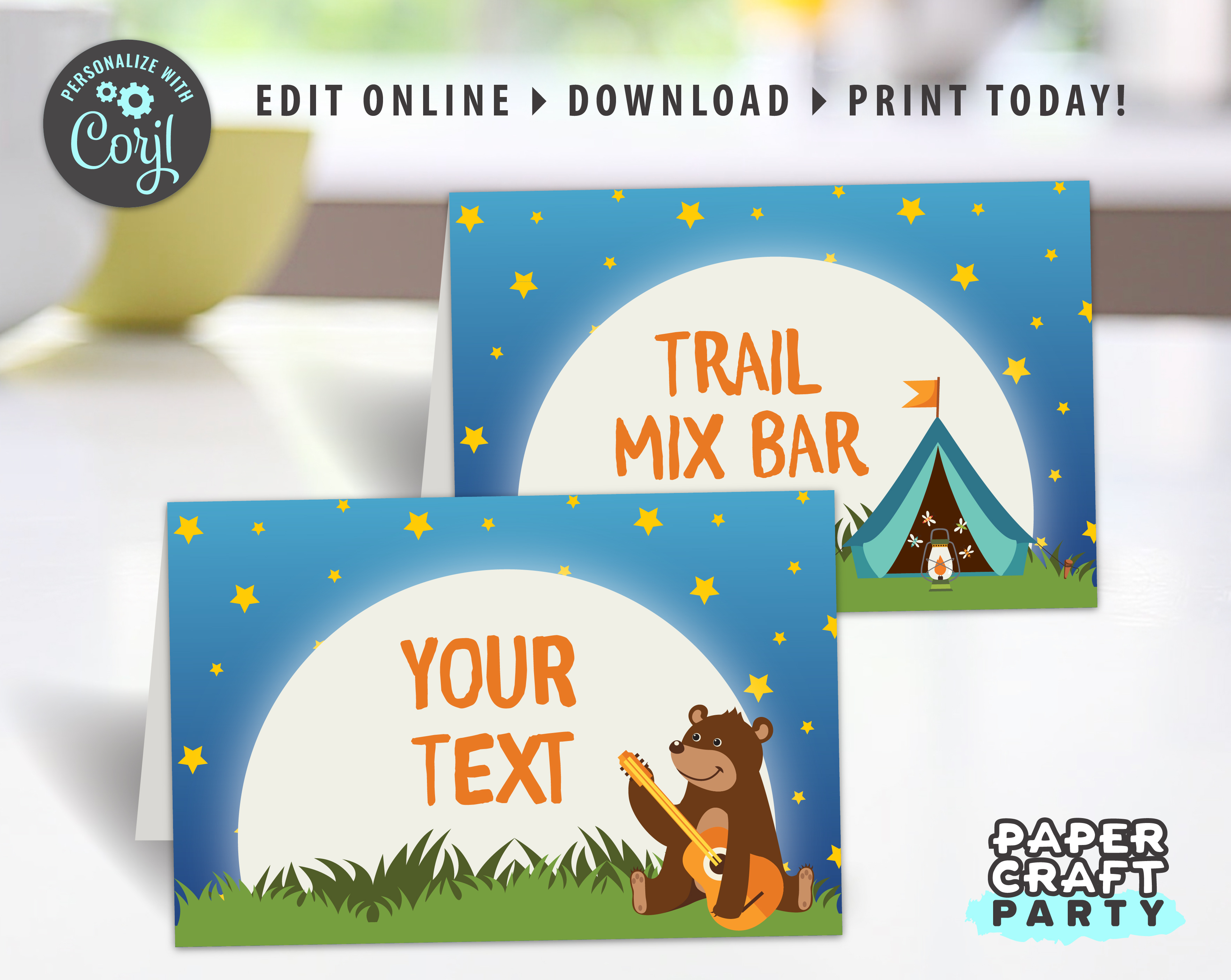 Camping Food Tents 0018 design preview