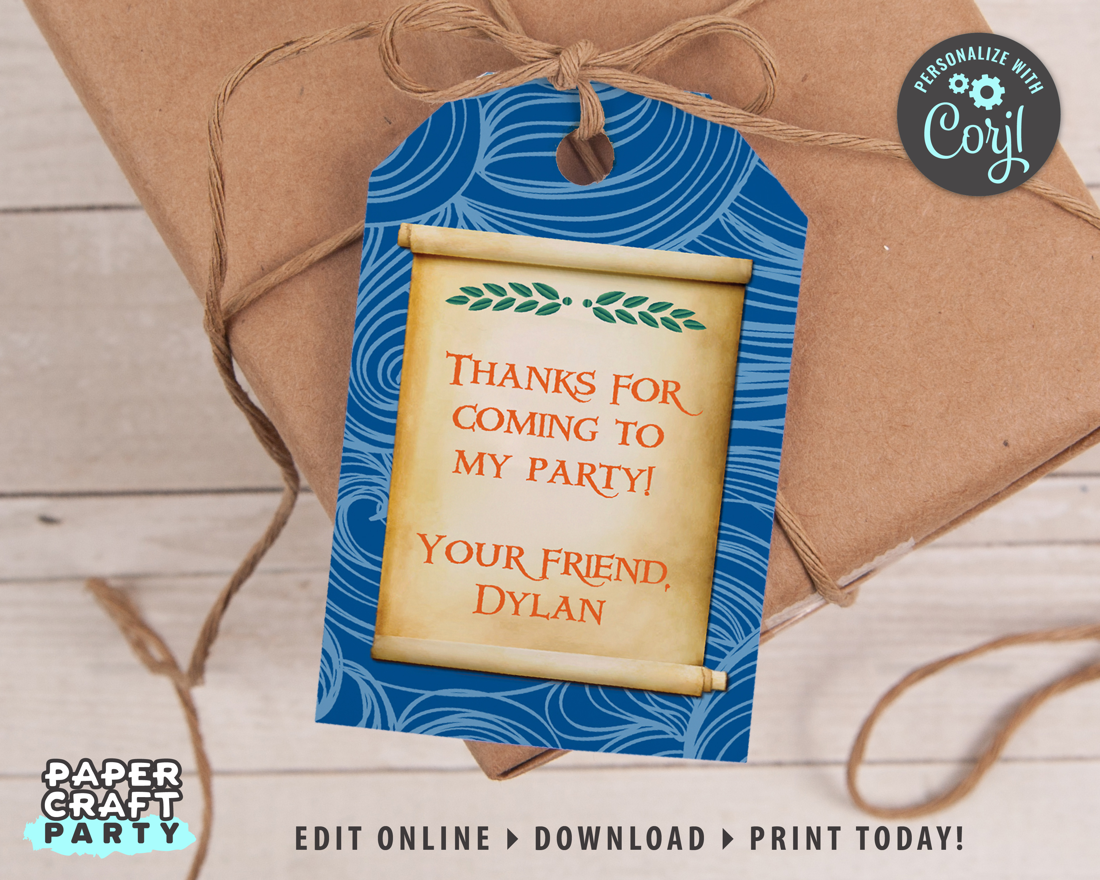 Demigod Gift Tags 0024 design preview