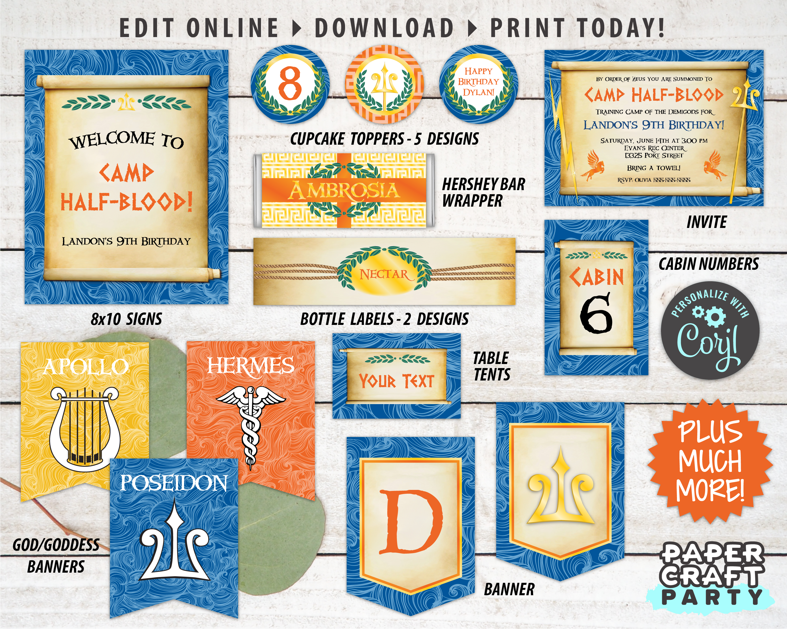 Demigod Party 0024 design preview