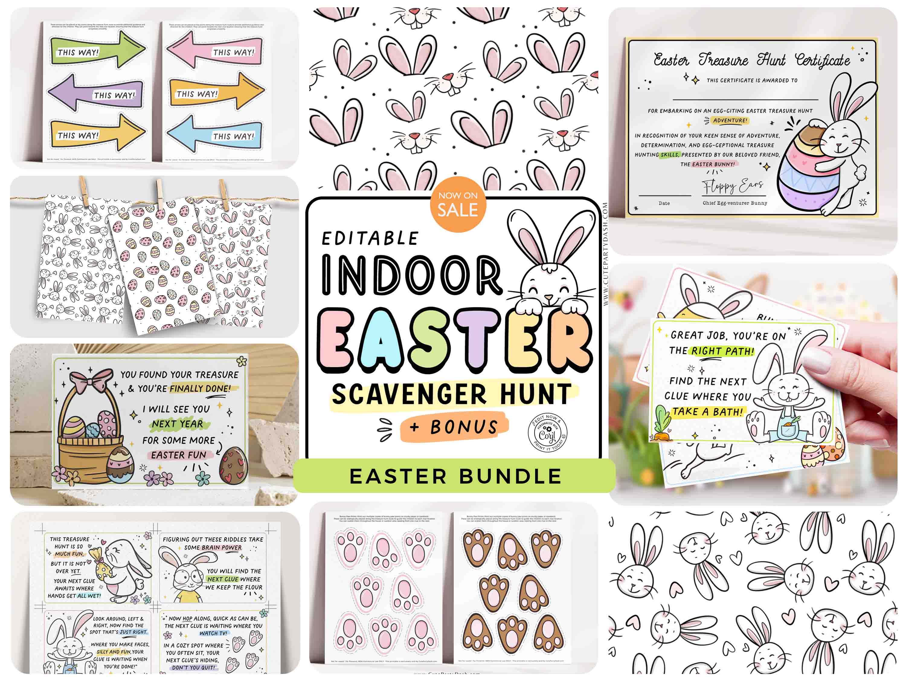 Indoor Easter Treasure Hunt Bundle - SB899 design preview