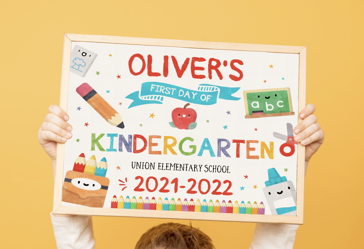 First Day Of School Sign design preview