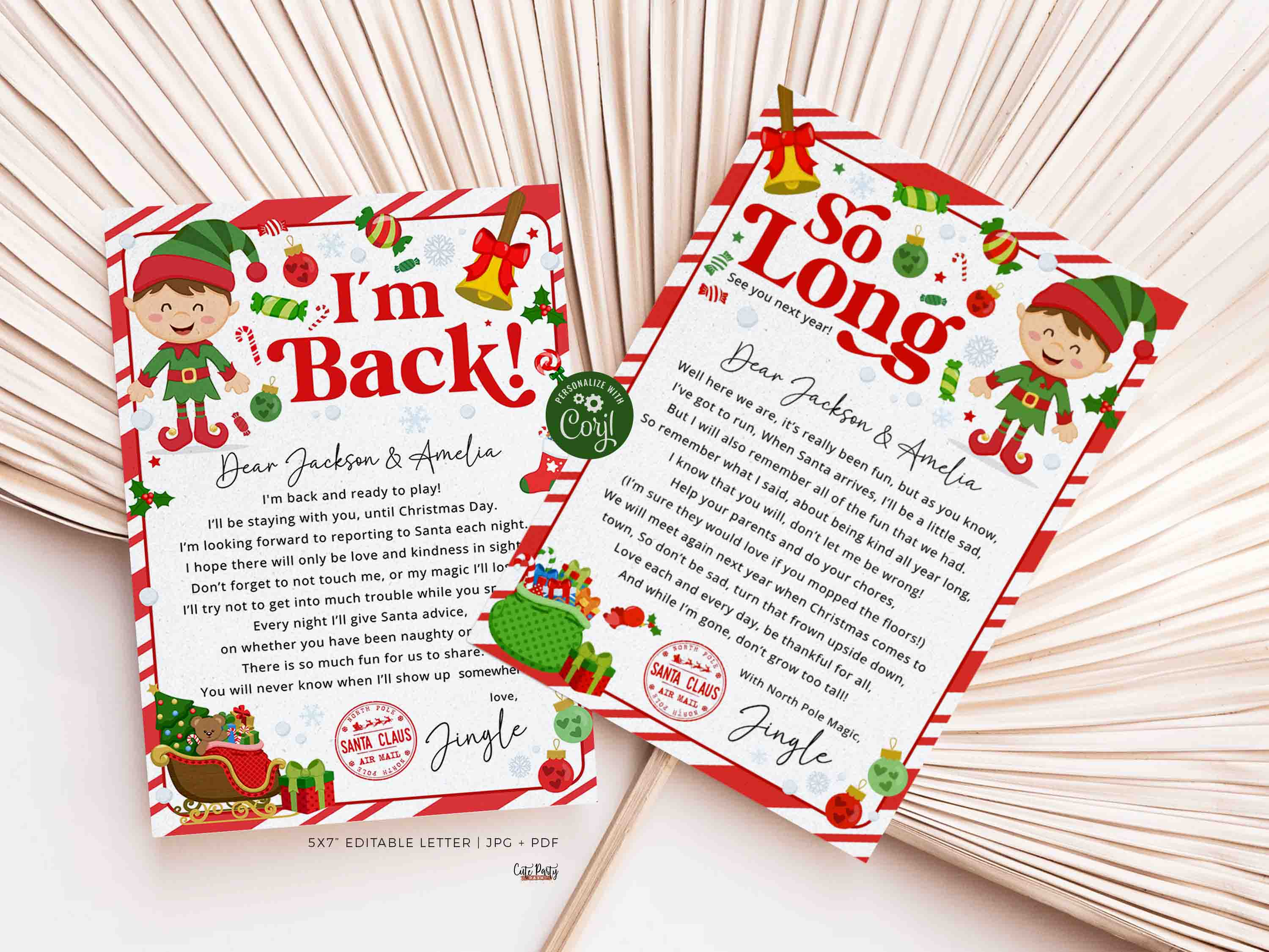 Elf Letter Bundle - 095-600 design preview