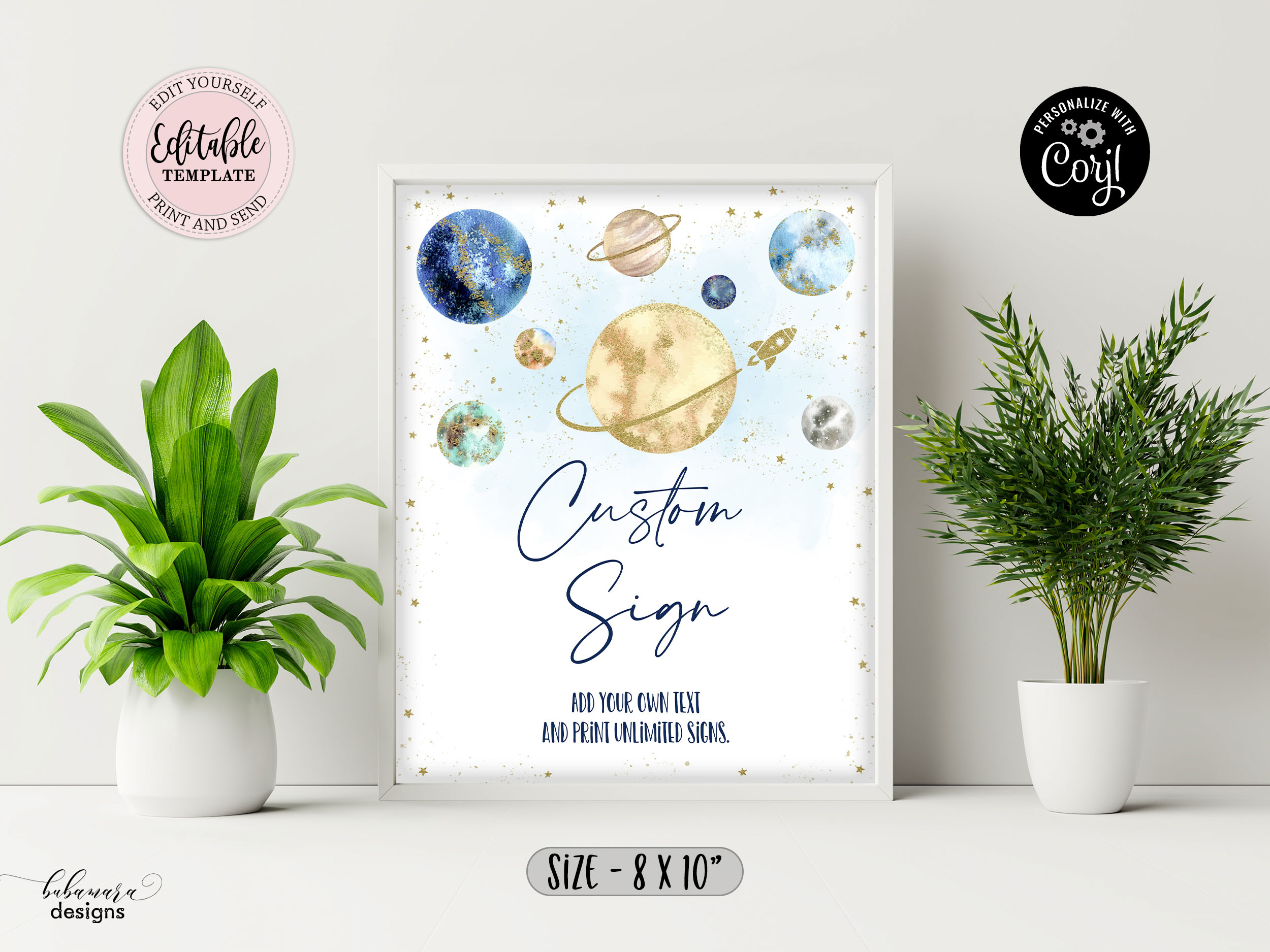 CEP071BCS Custom Sign design preview