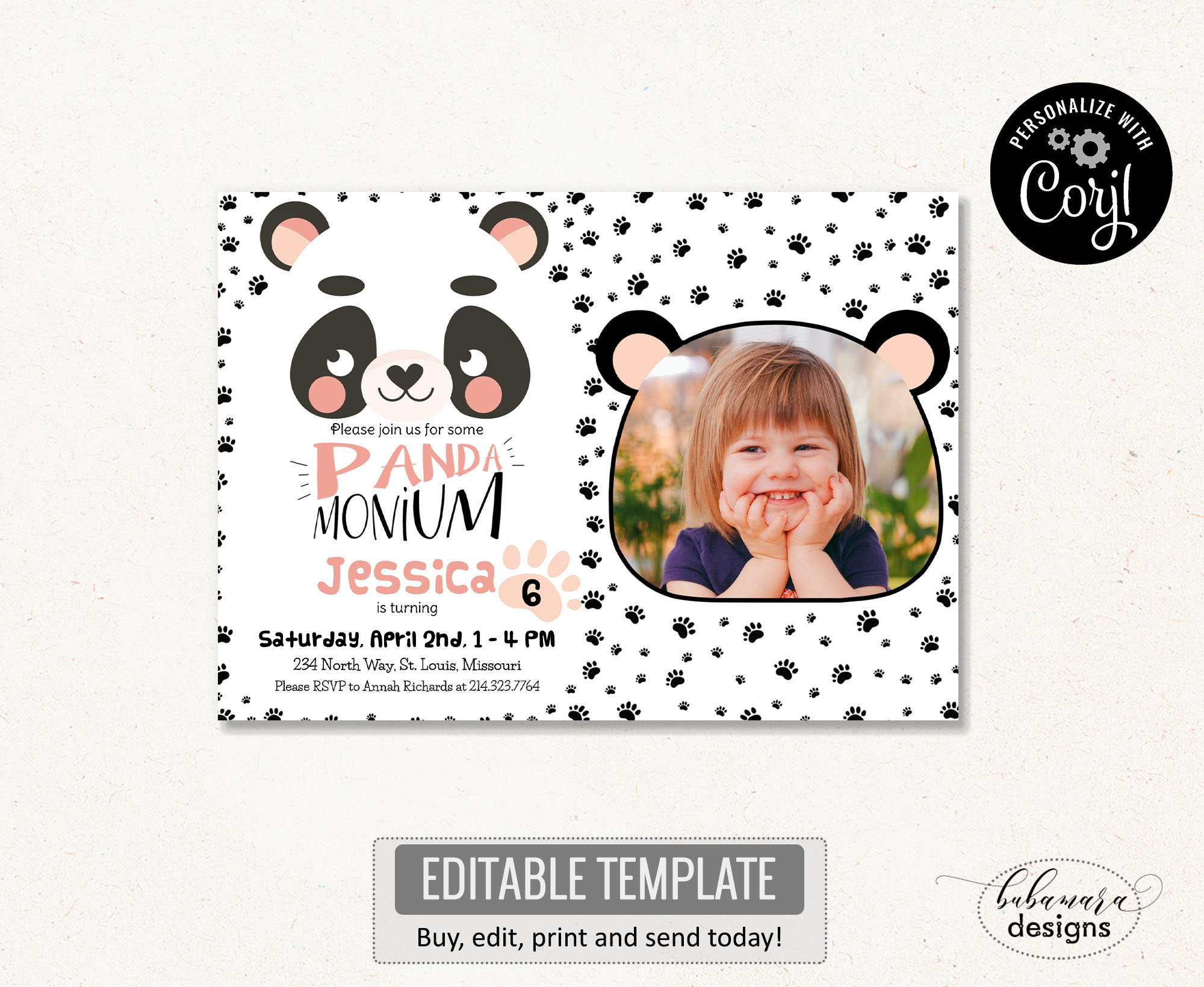 CEP130A Invite design preview