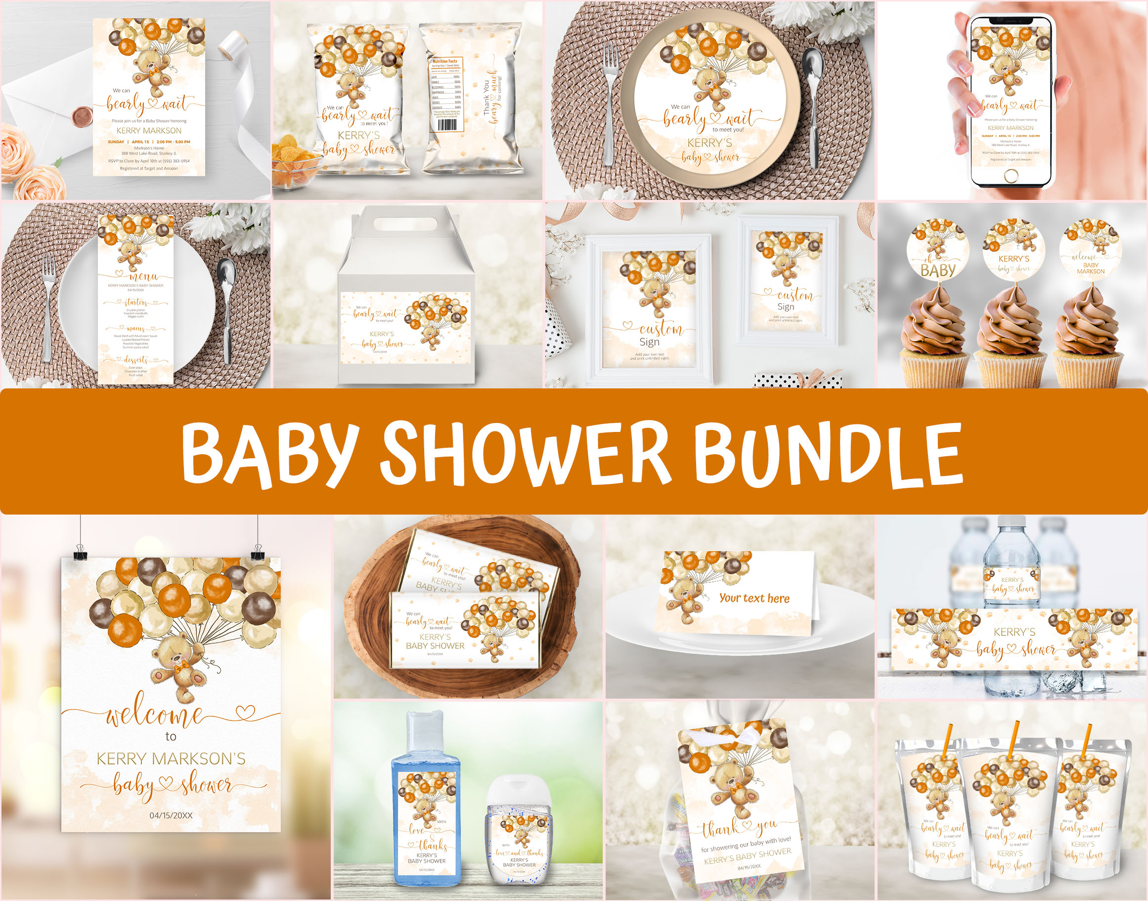 CEP078E Baby Shower Bundle design preview