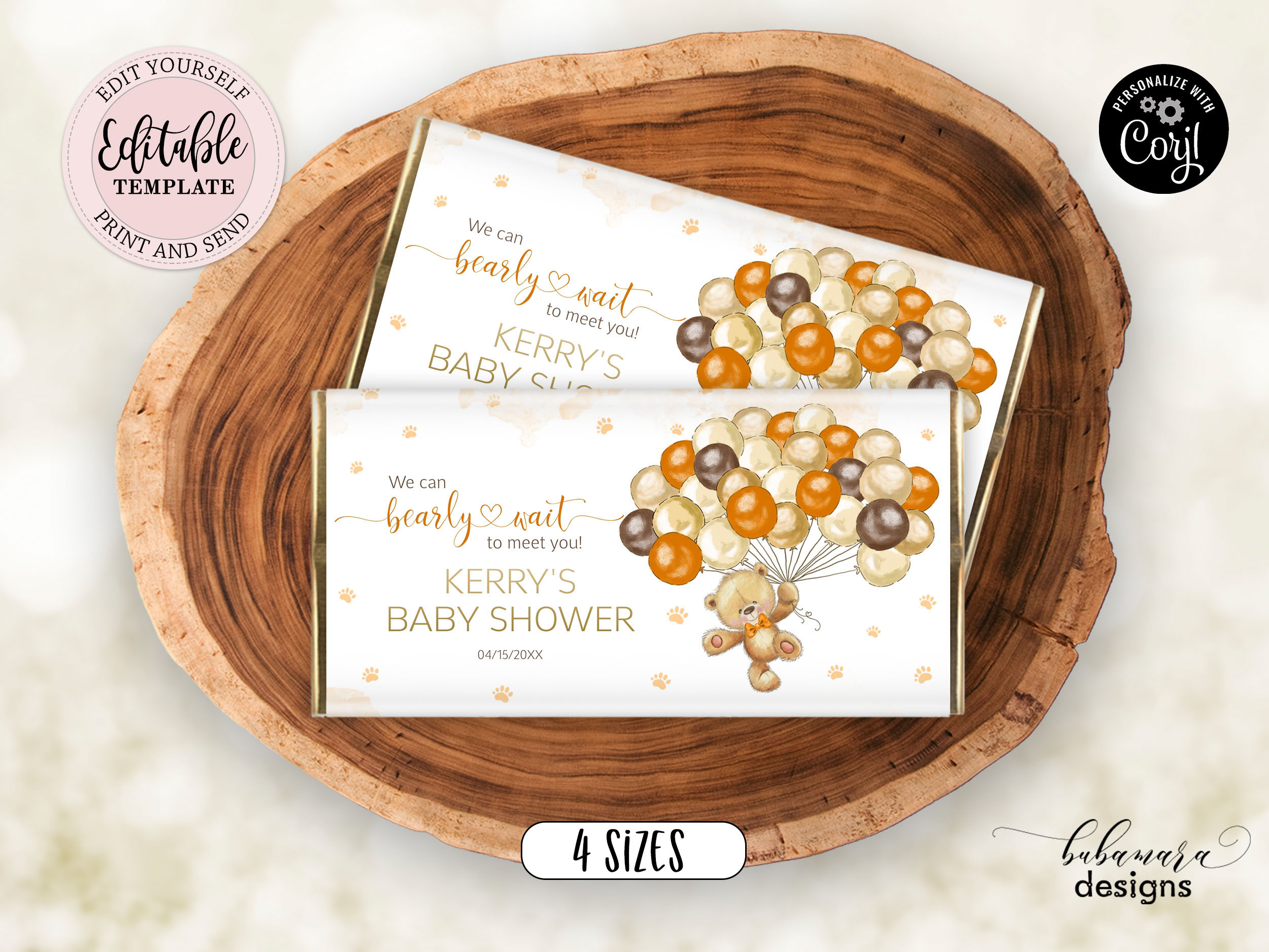 CEP078ECW Chocolate Wrapper design preview