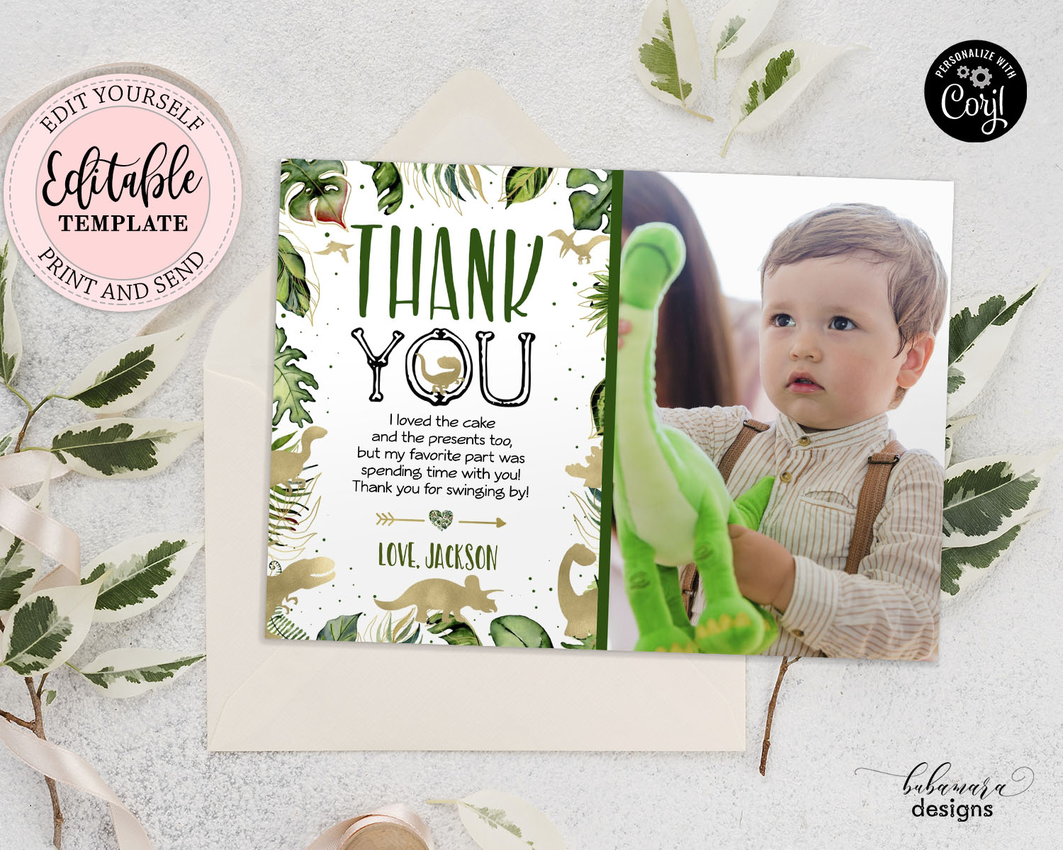 CEP039TNB Photo Thank You design preview