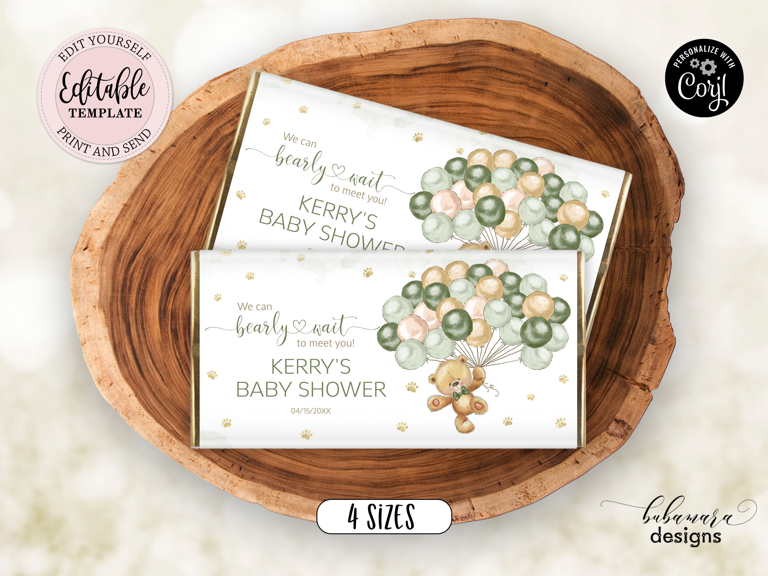 CEP078CCW Chocolate Wrapper design preview