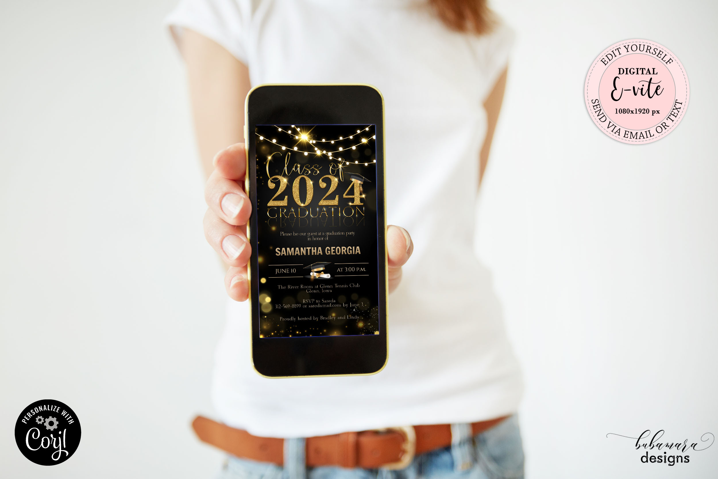 GR002DI Evite design preview