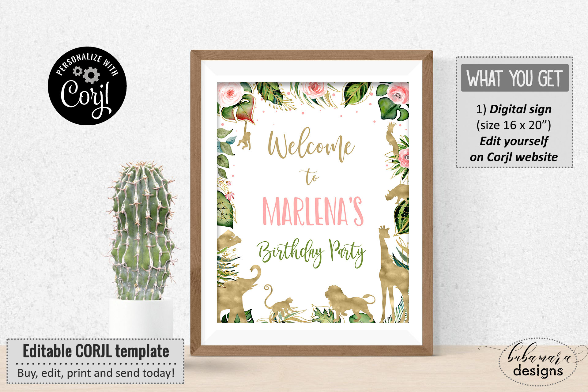 CEP038G_WS Welcome Sign design preview