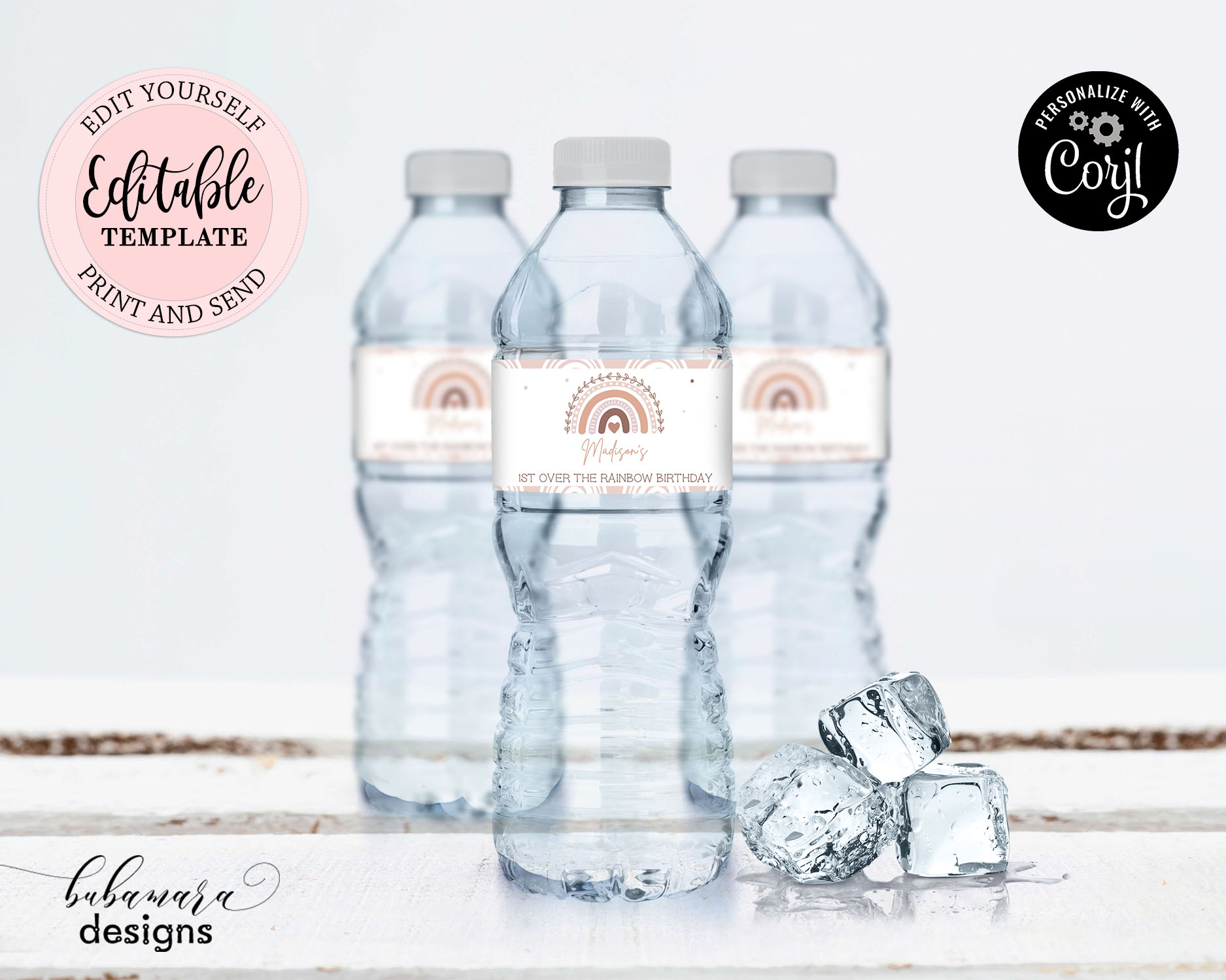 CEP072WB Water Bottle Label design preview