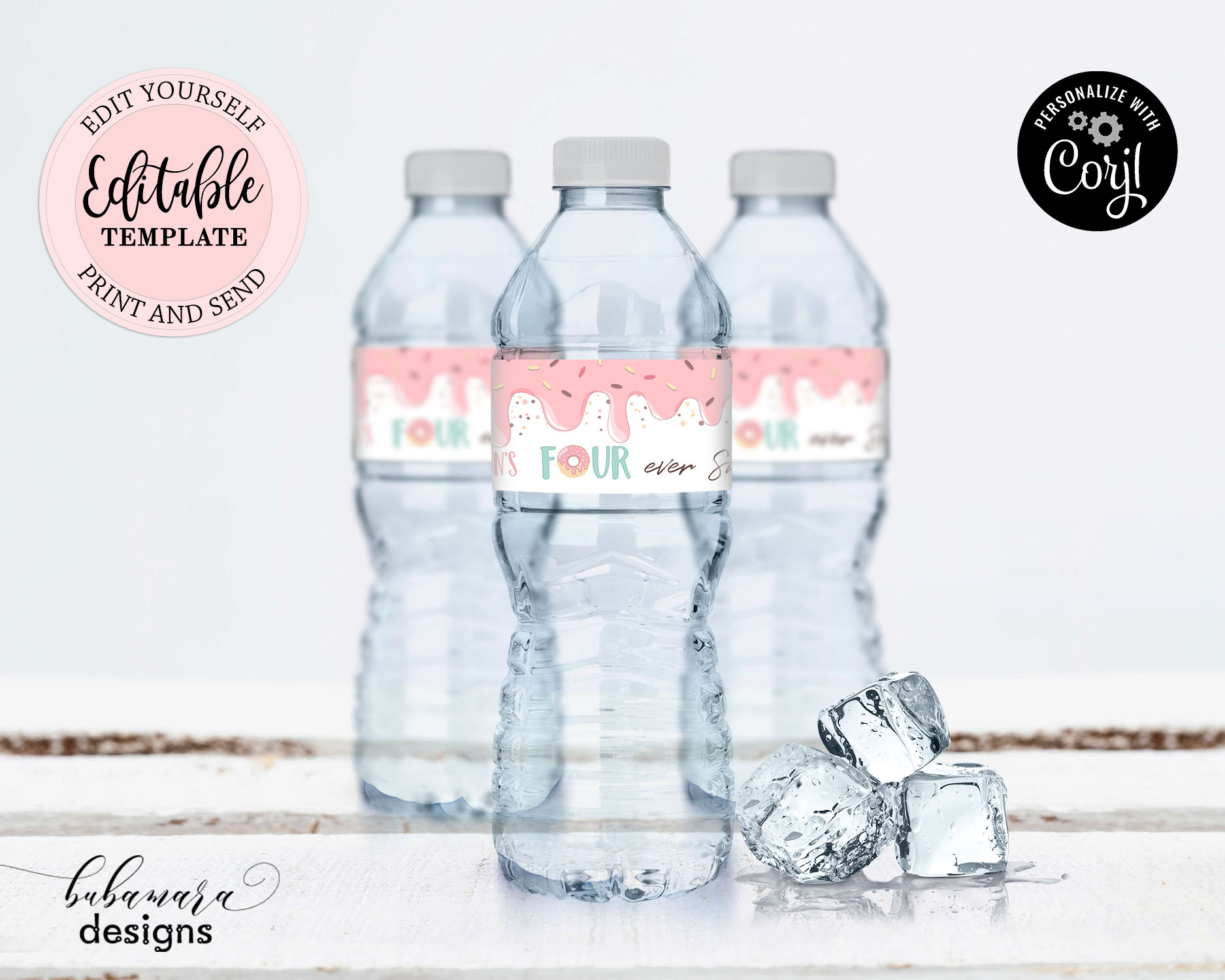 CEP043WBG2 Water Bottle Label design preview