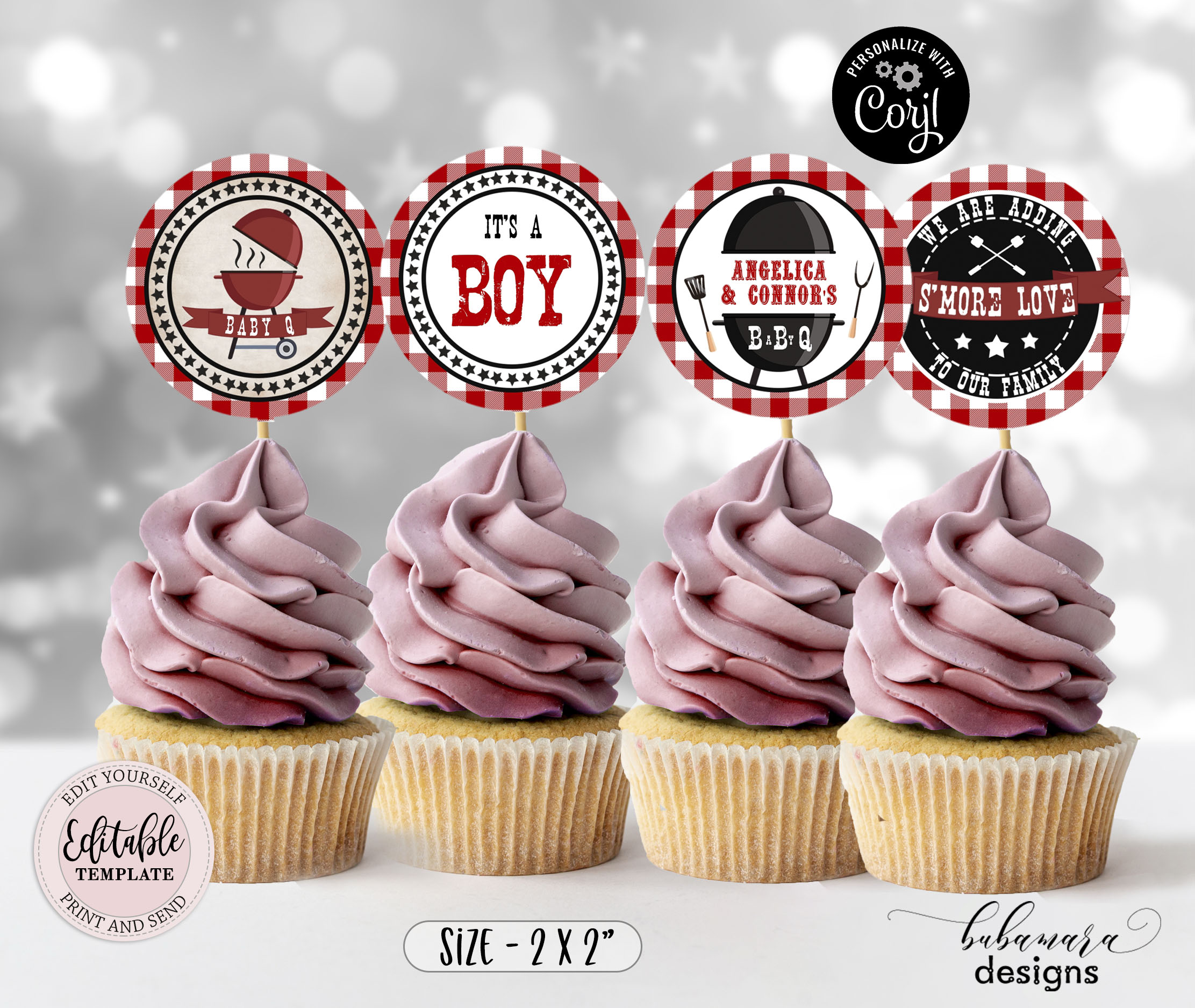 CEP084CT Cupcake Toppers design preview