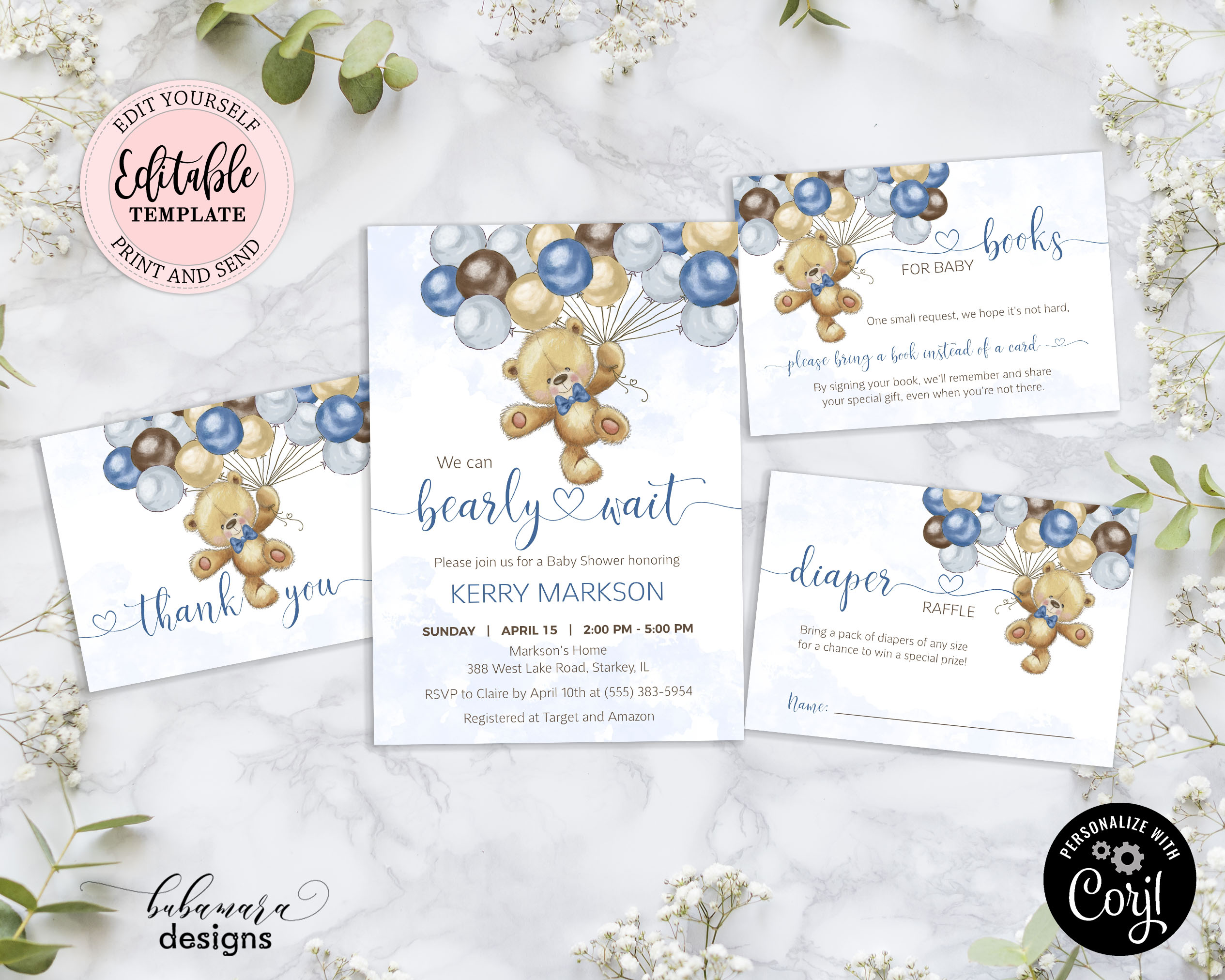 CEP078D Invite Set design preview