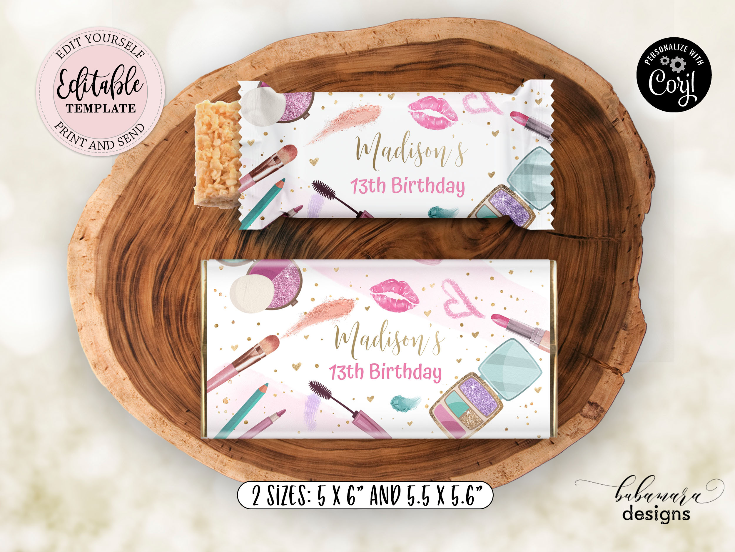 CEP079CW Chocolate Wrapper design preview
