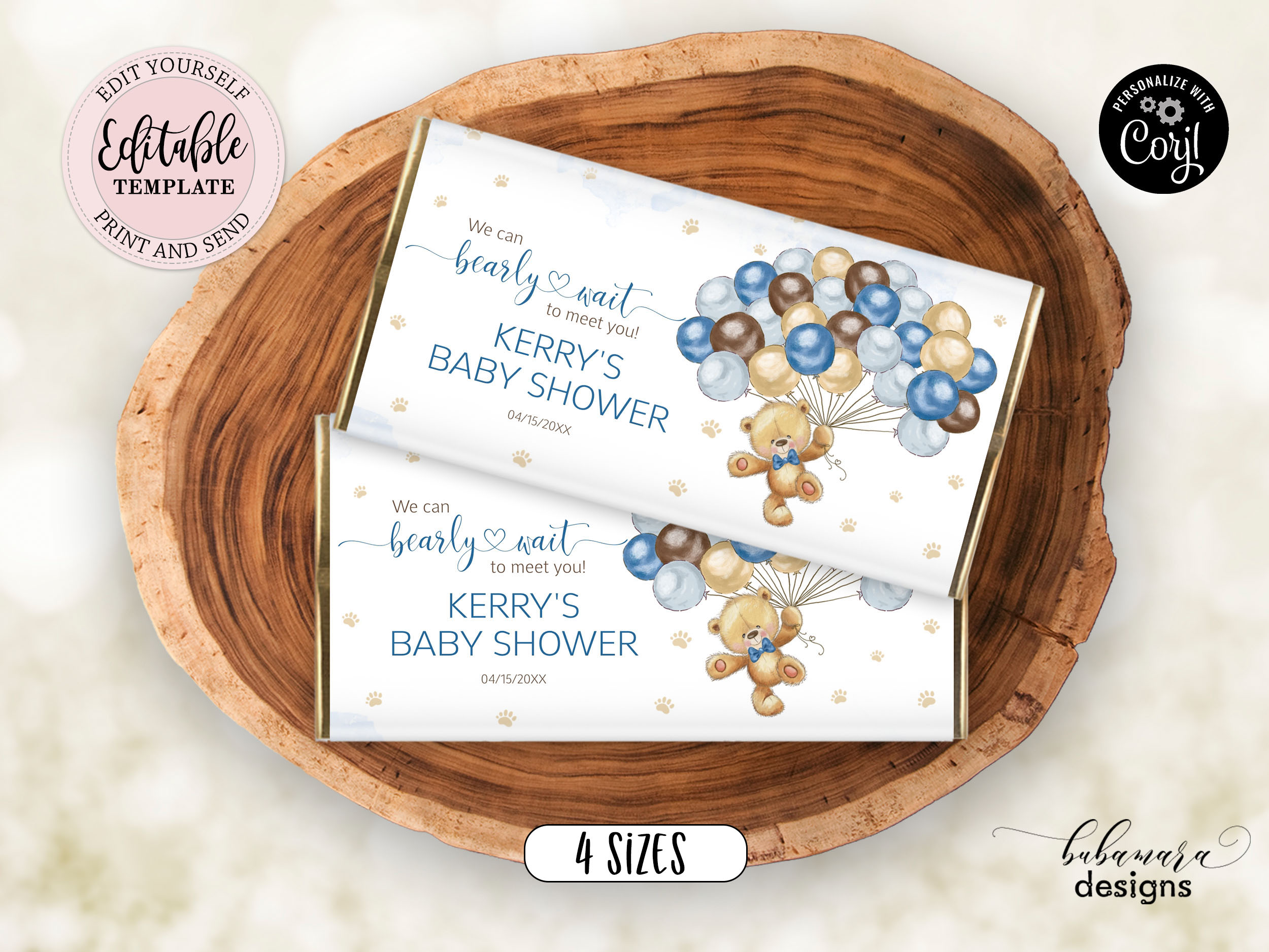 CEP078DCW Chocolate Wrapper design preview