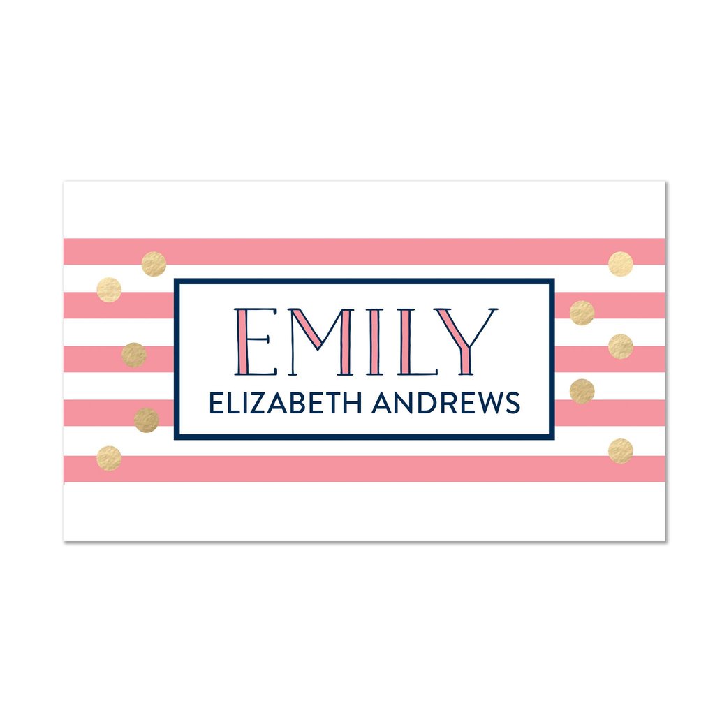 Confetti Stripes Folder Sticker- Printing Requested design preview