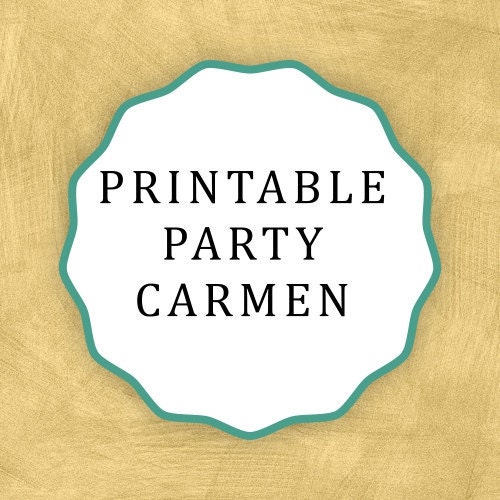 PrintablePartyCarmen