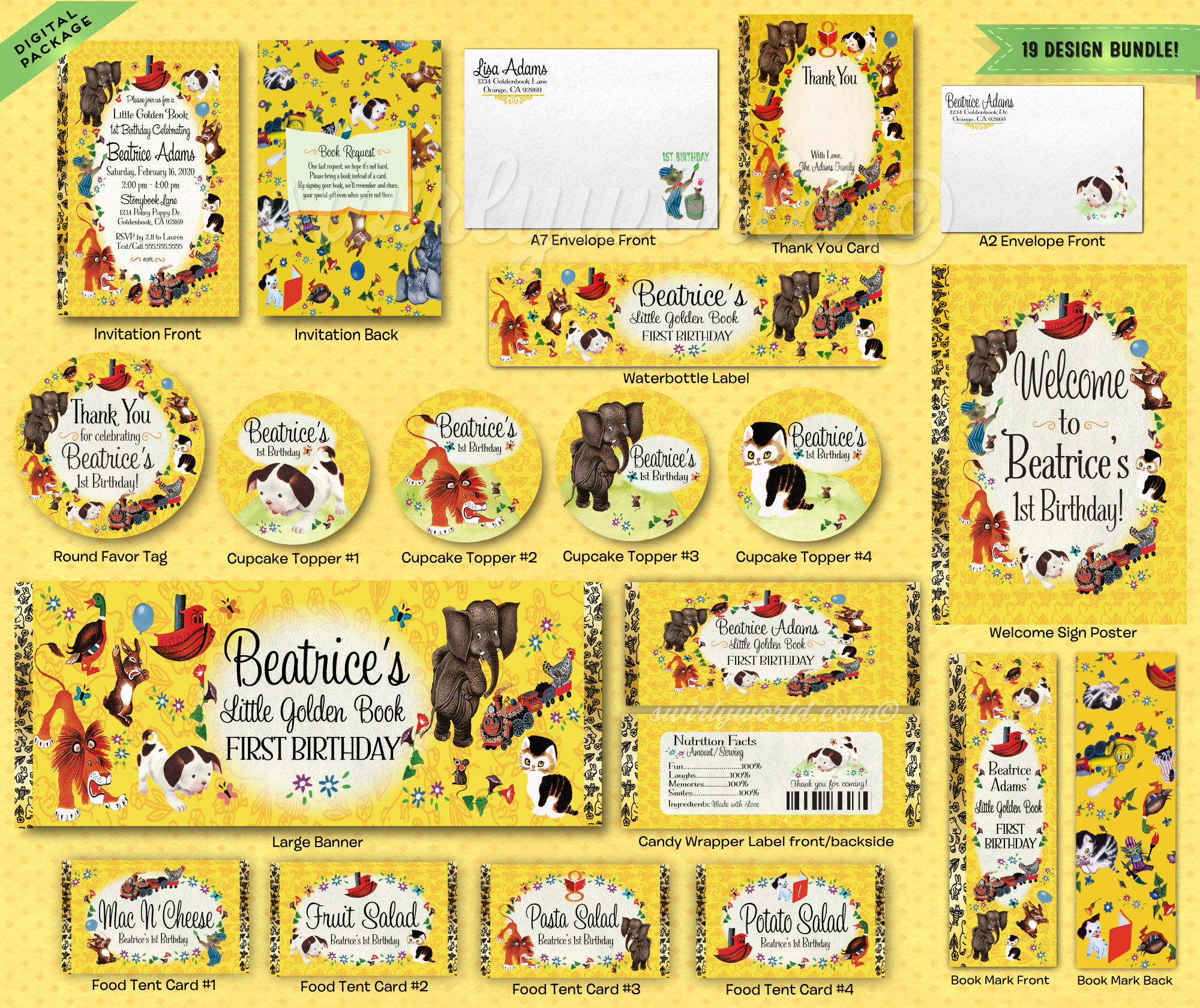 DI-238-BUNDLE-GOLDEN-BOOK-DIGITAL design preview