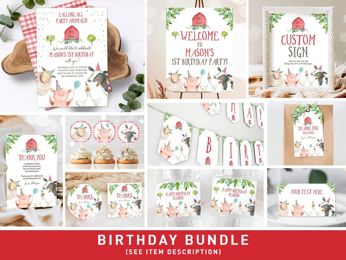 Birthday Bundle Farm Boy 0155 design preview