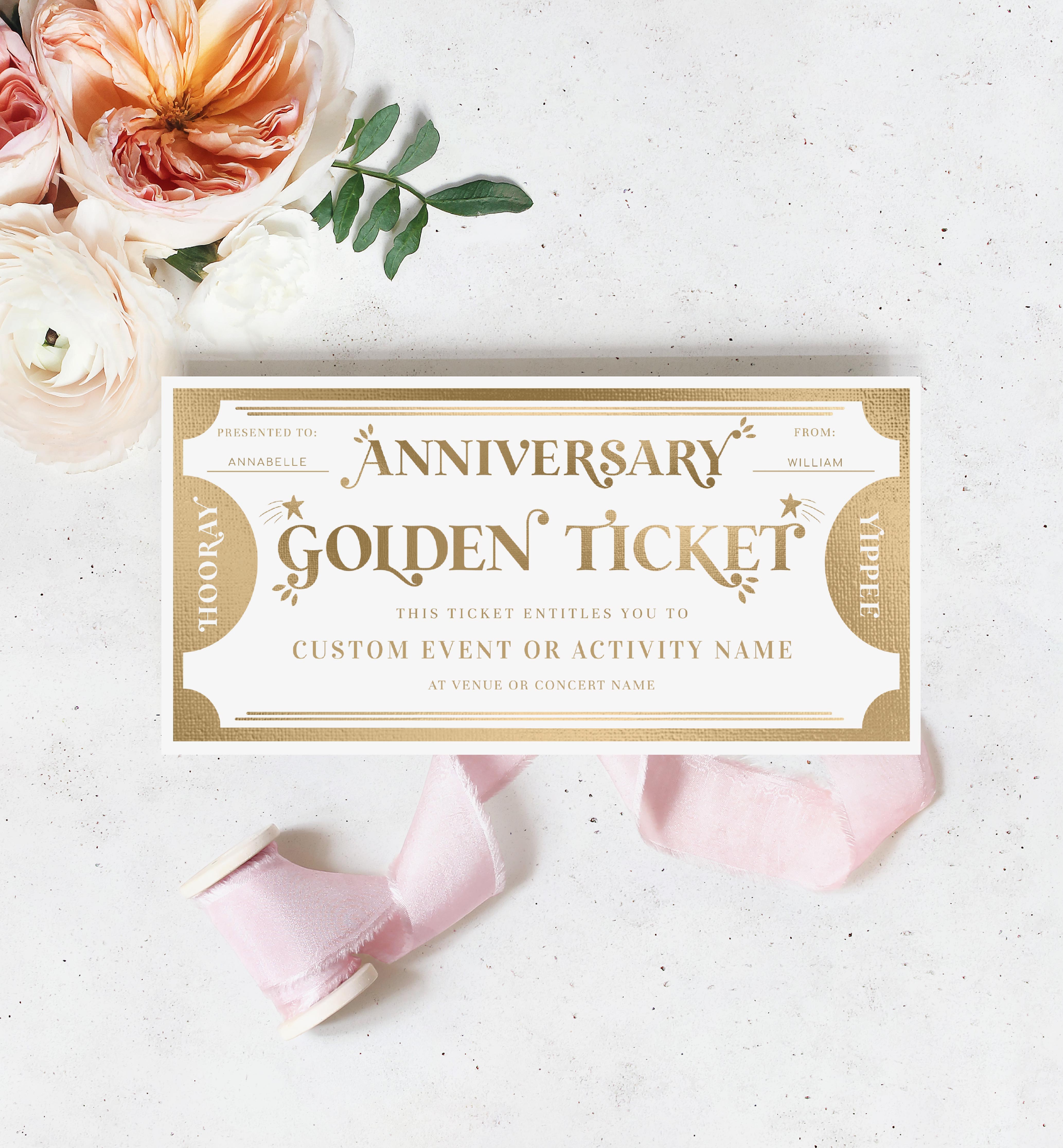 MAR-WHG-14-B2572 - MARGO - WHITE GOLD - ANNIVERSARY GOLDEN TICKET design preview