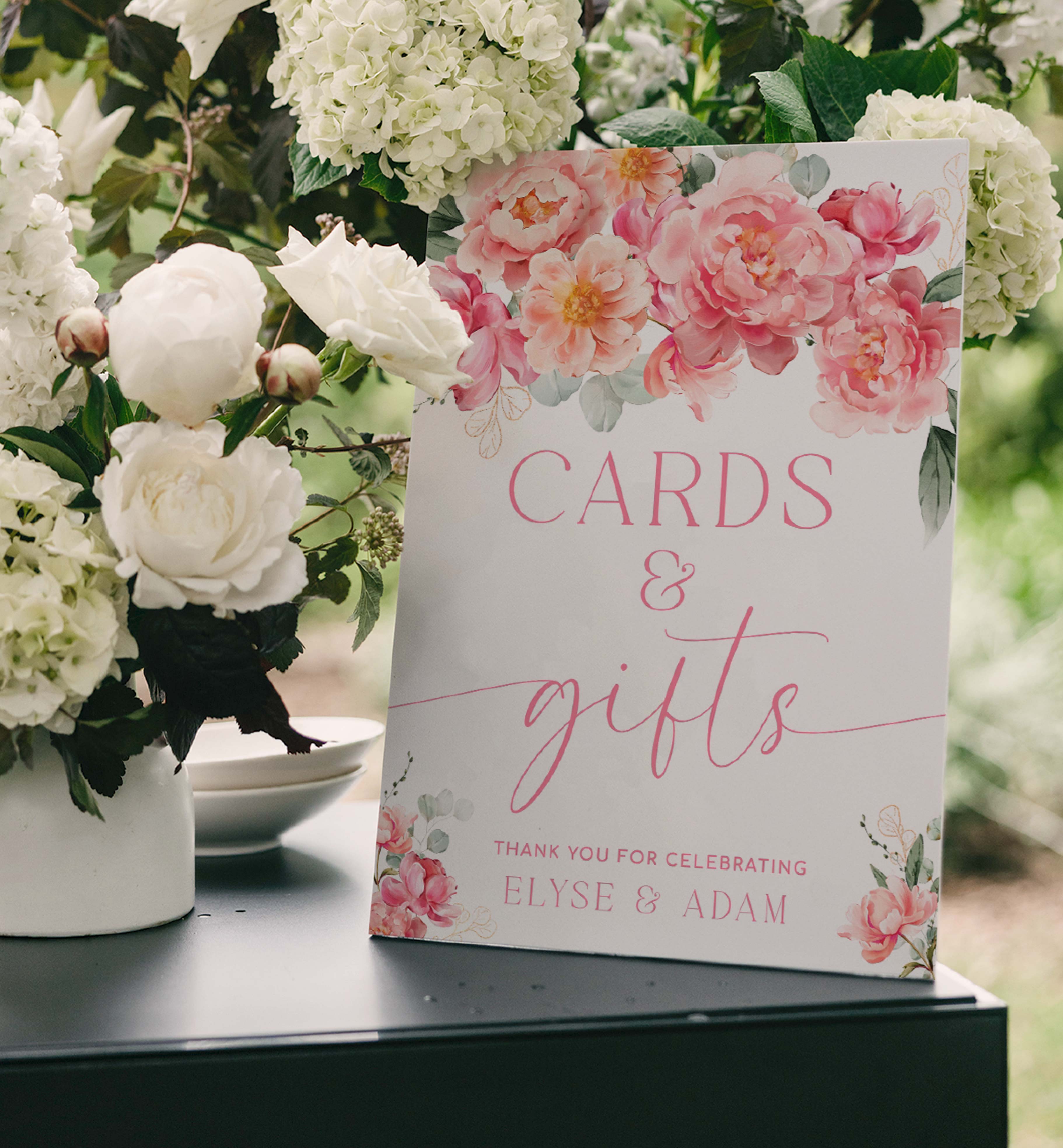 PIP-WHT-7-B3247 - PIPER - WHITE - CARDS AND GIFTS SIGN design preview