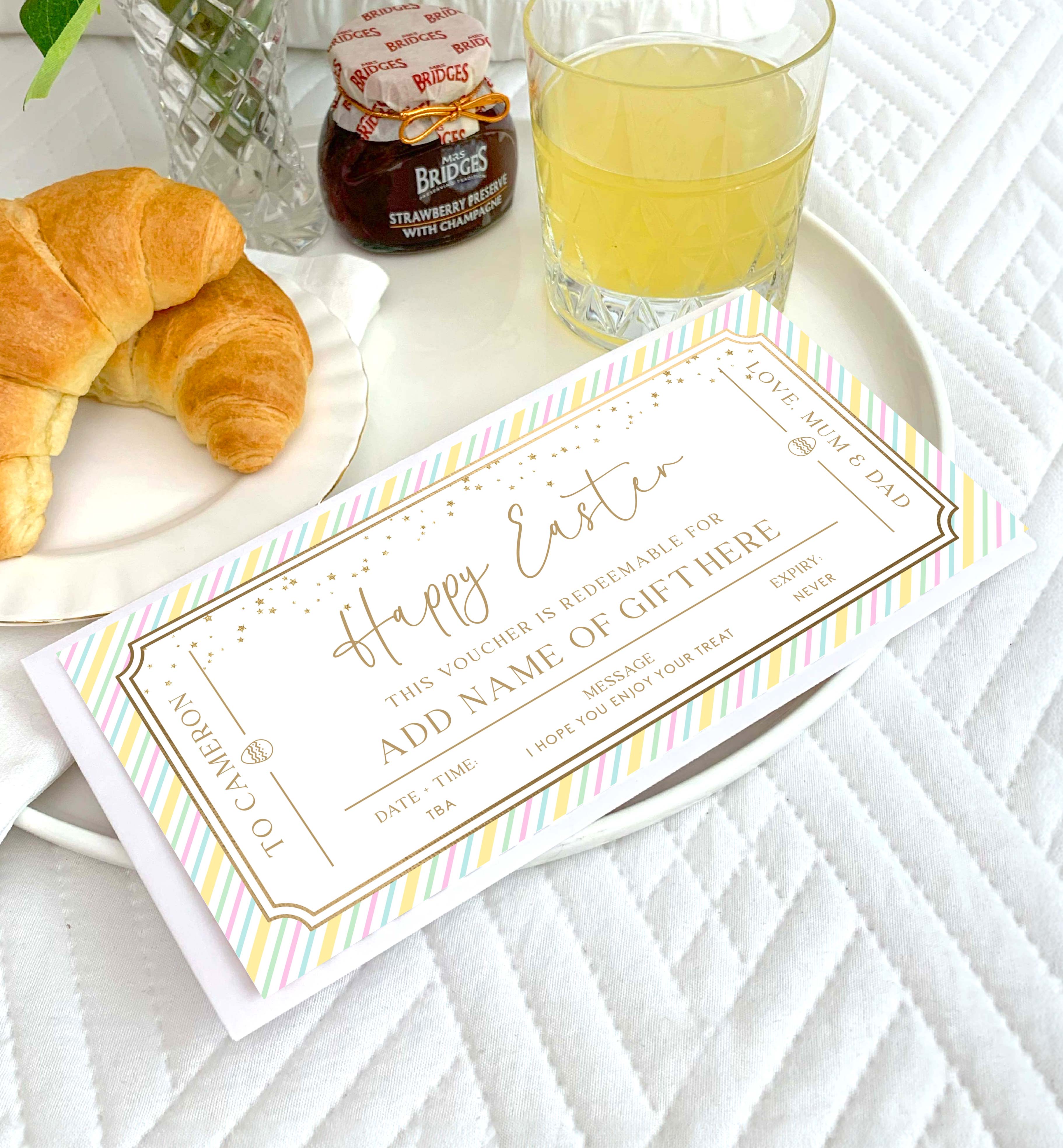 PAN-MLT-14-B3122 - PAINTLY - MULTI - EASTER GIFT CERTIFICATE design preview