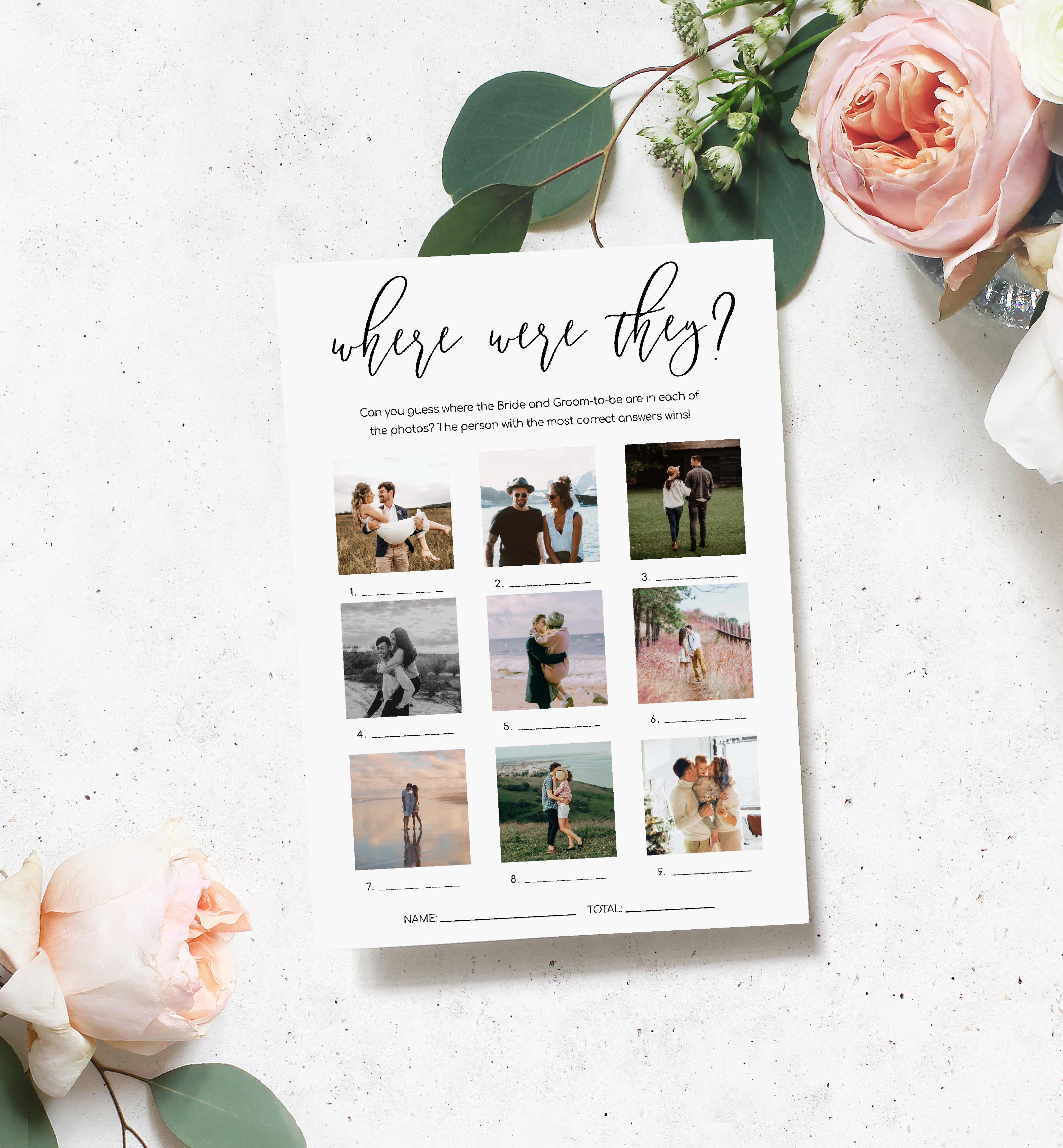 LUC-WHT-10-B1925 - LUCAS SCRIPT - WHITE - WHERE WERE THEY PHOTO GAME design preview