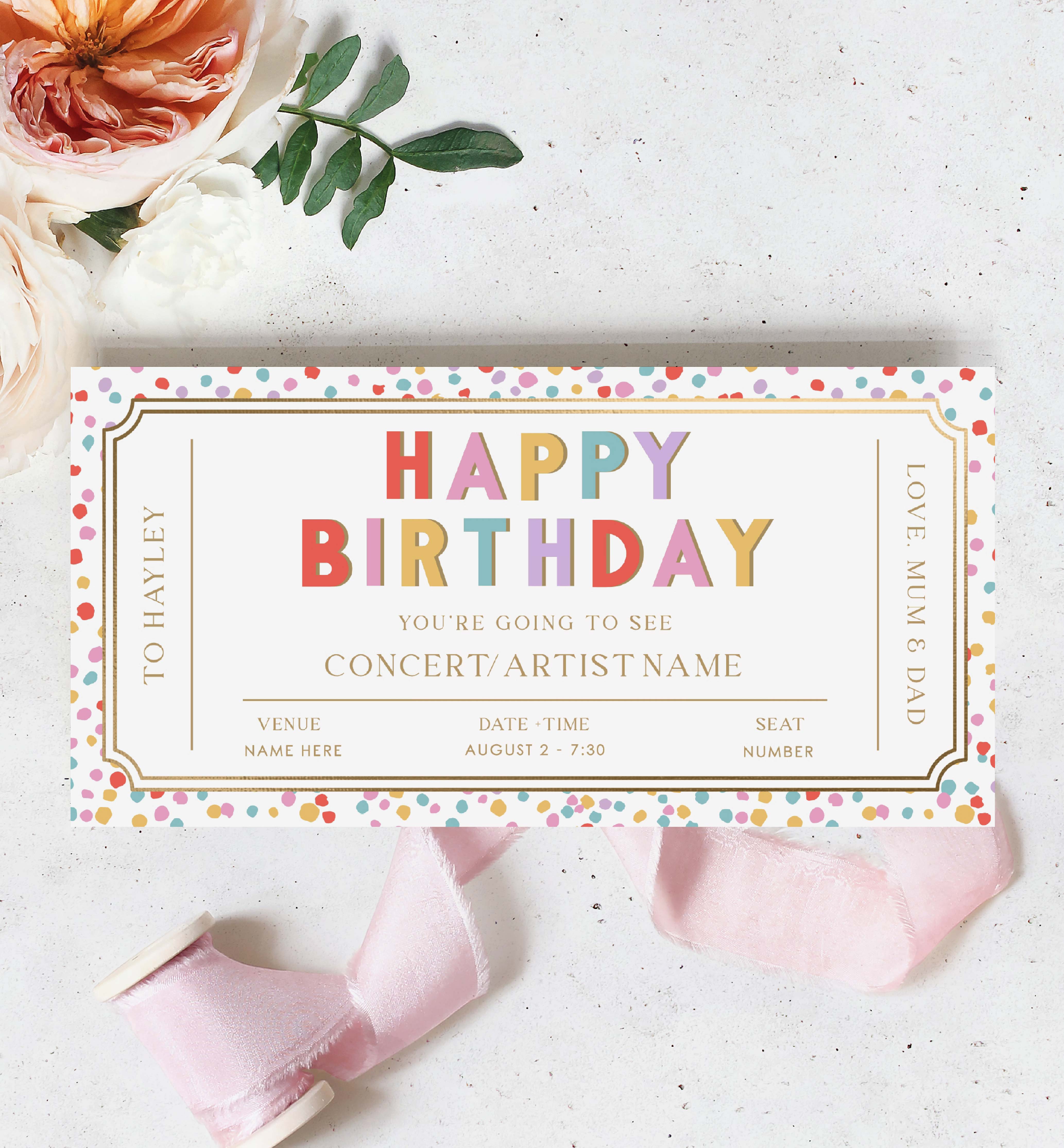DOT-MLT-14-B2864 - DOT - MULTI - CONCERT GIFT CERTIFICATE design preview