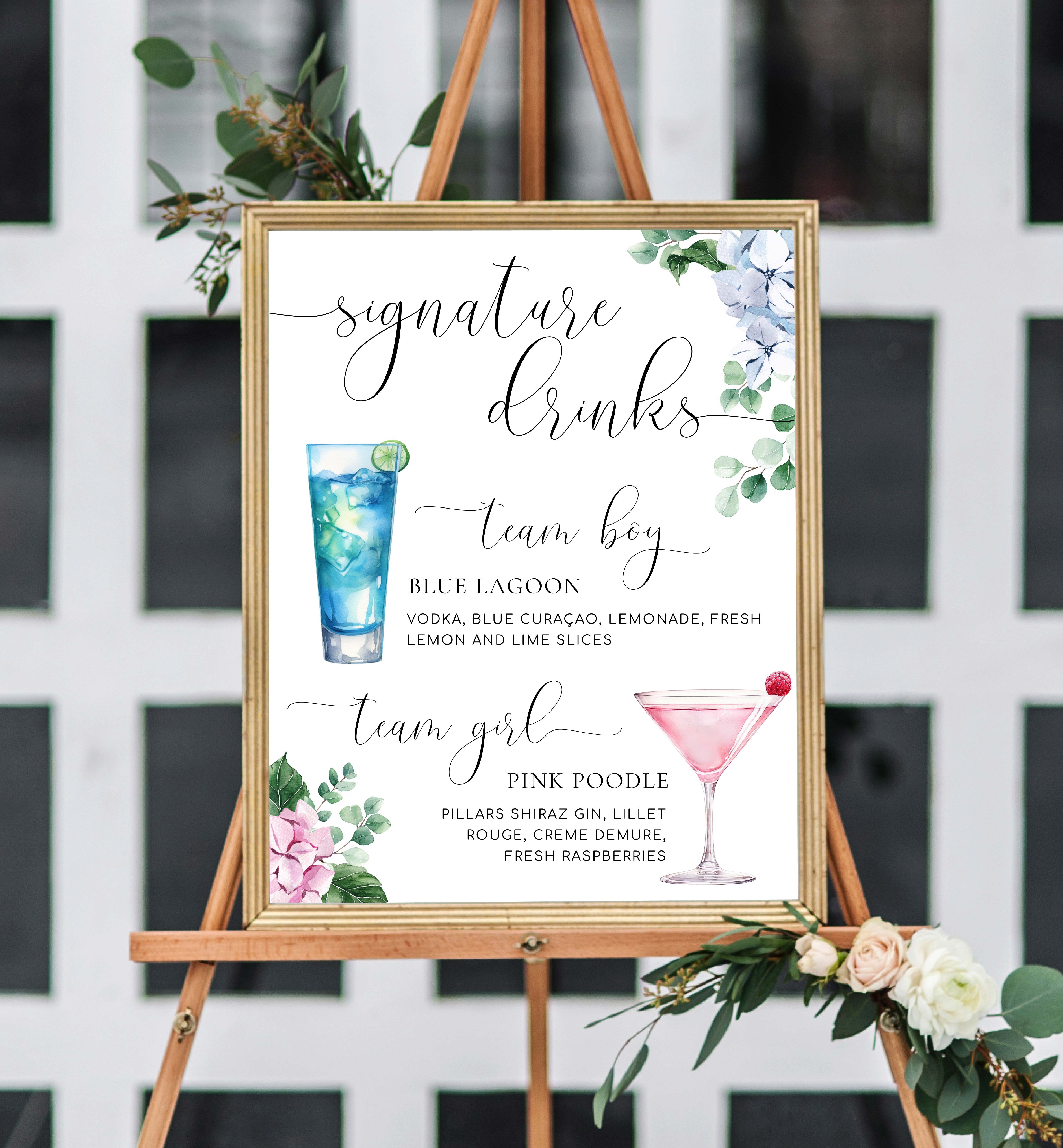 FER-PNB-7-B2965 - FERRAS - PINK BLUE - SIGNATURE DRINKS SIGN design preview