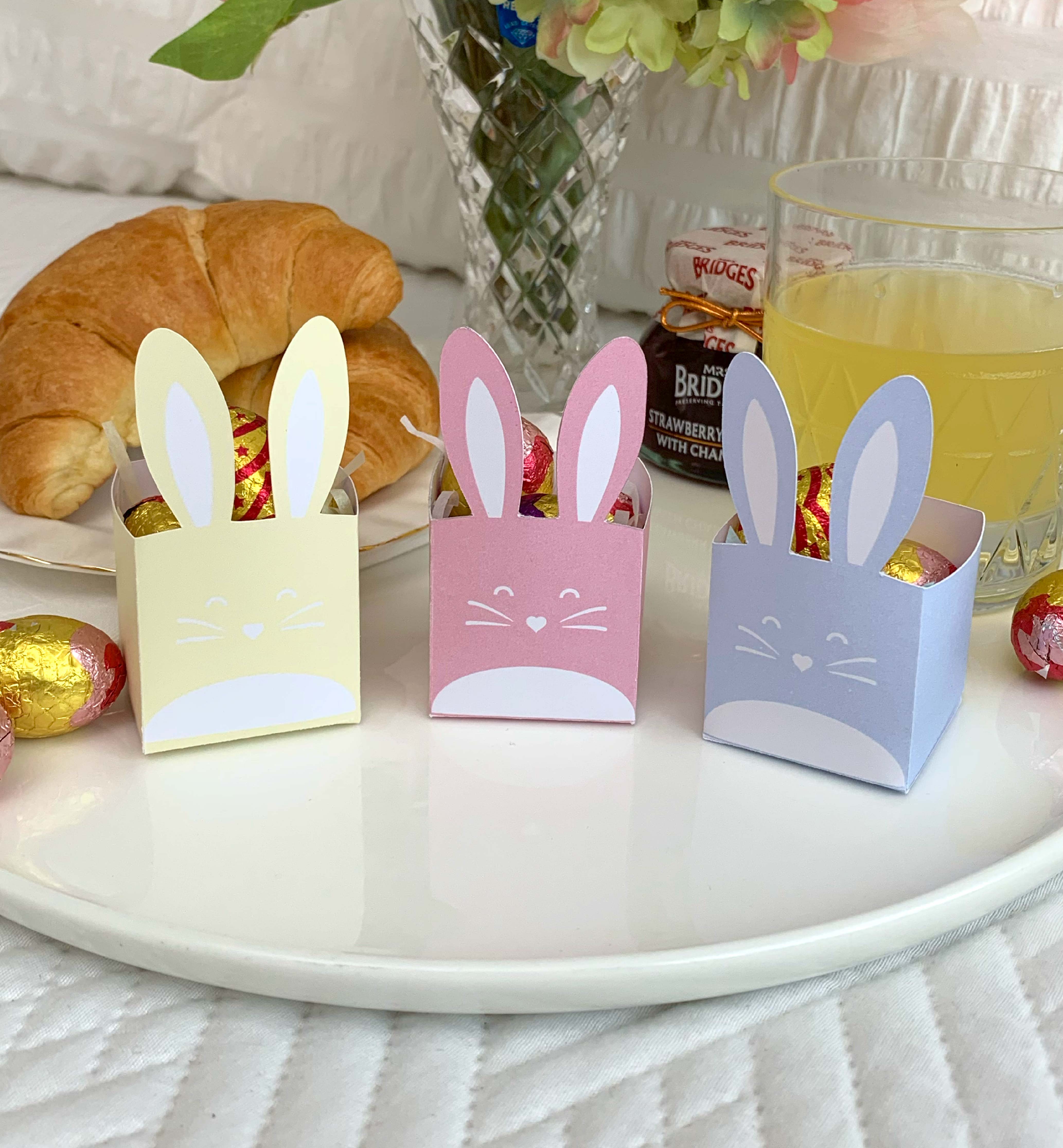 EAS-MLT-6-B2624 - EASTER - MULTI - EASTER BUNNY BOX design preview