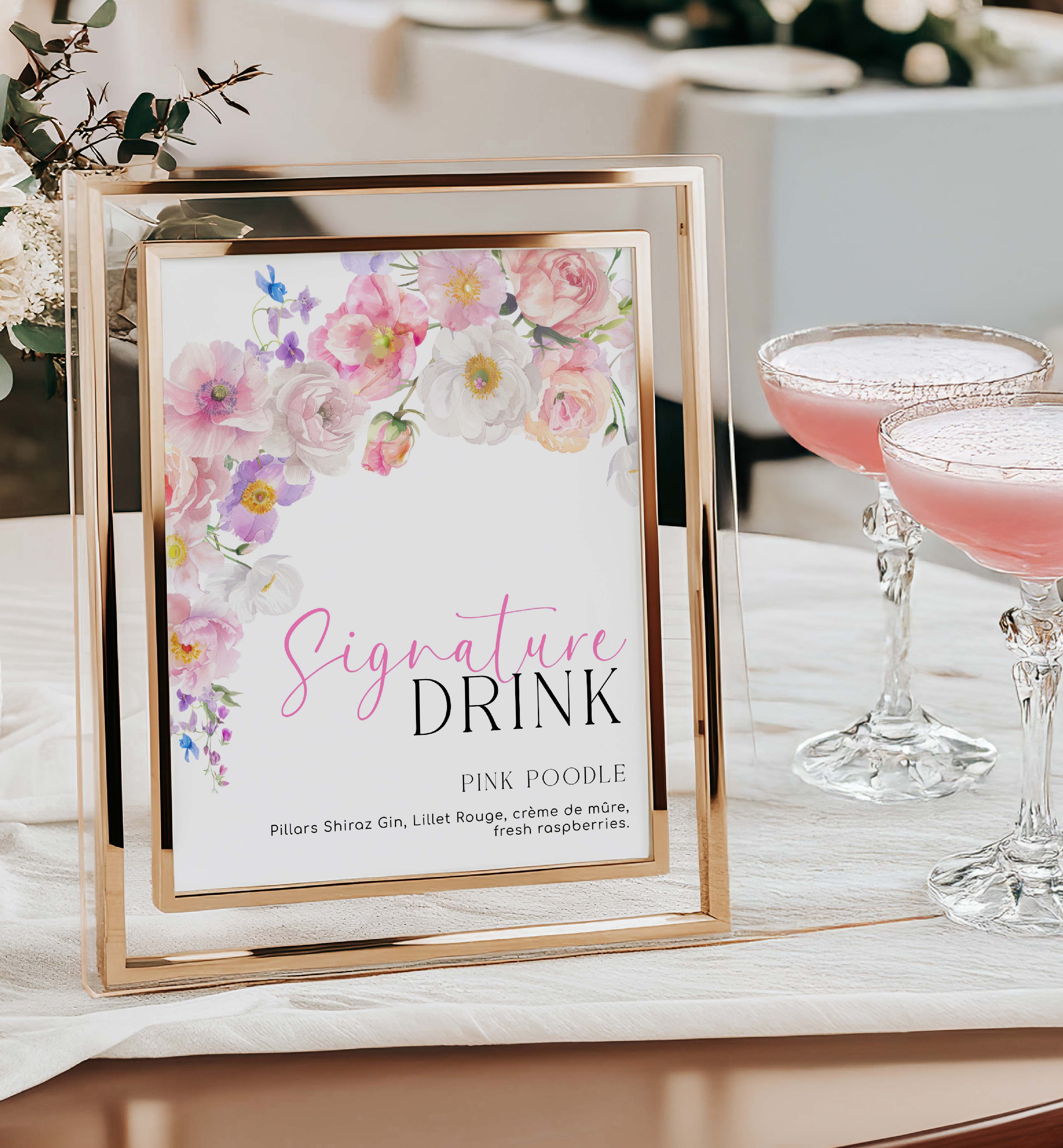 ELO-WHT-7-B3602 - ELOISE - WHITE - SIGNATURE DRINKS SIGN design preview