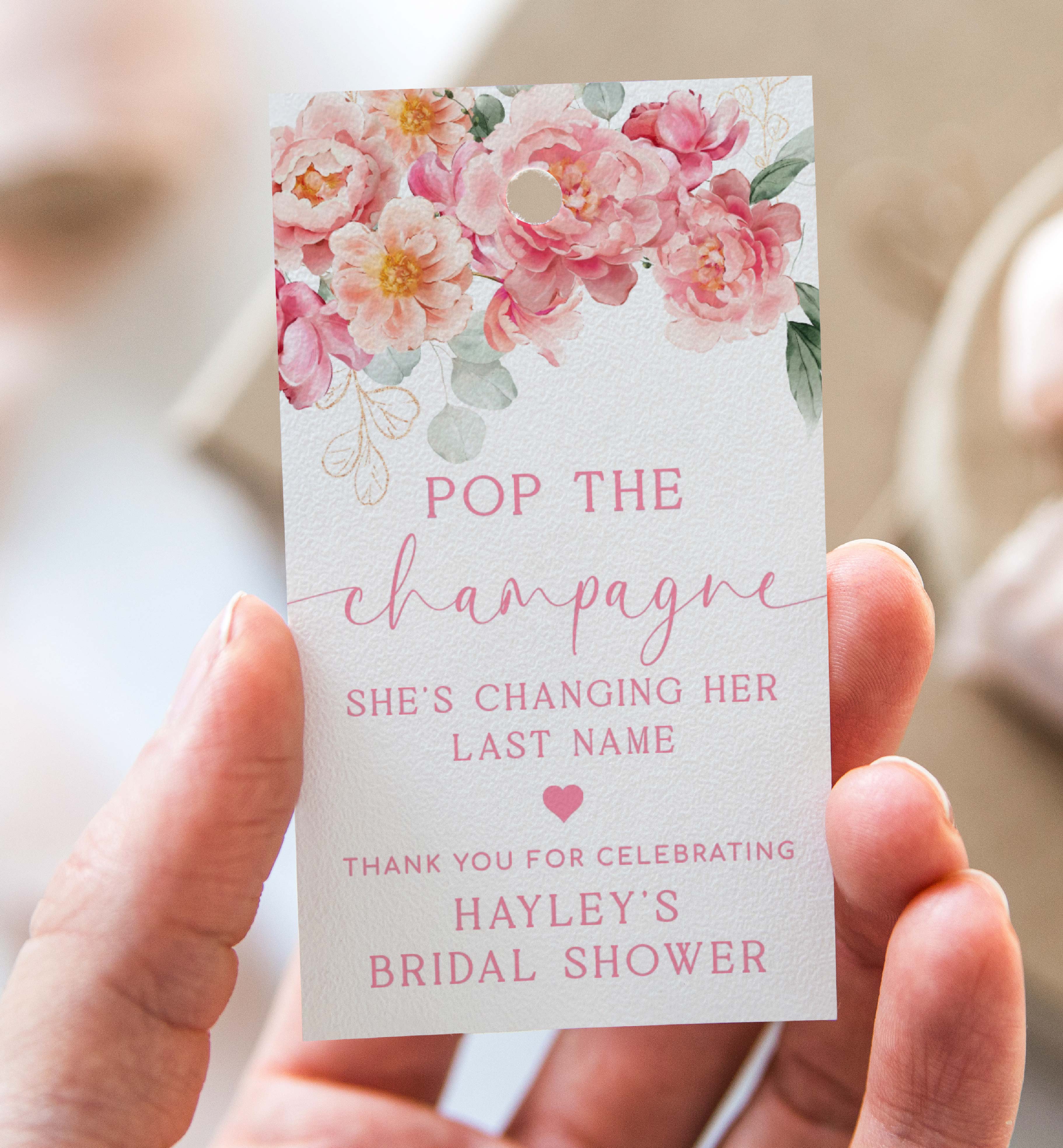PIP-WHT-6-B3291 - PIPER - WHITE - POP THE CHAMPAGNE TAG design preview