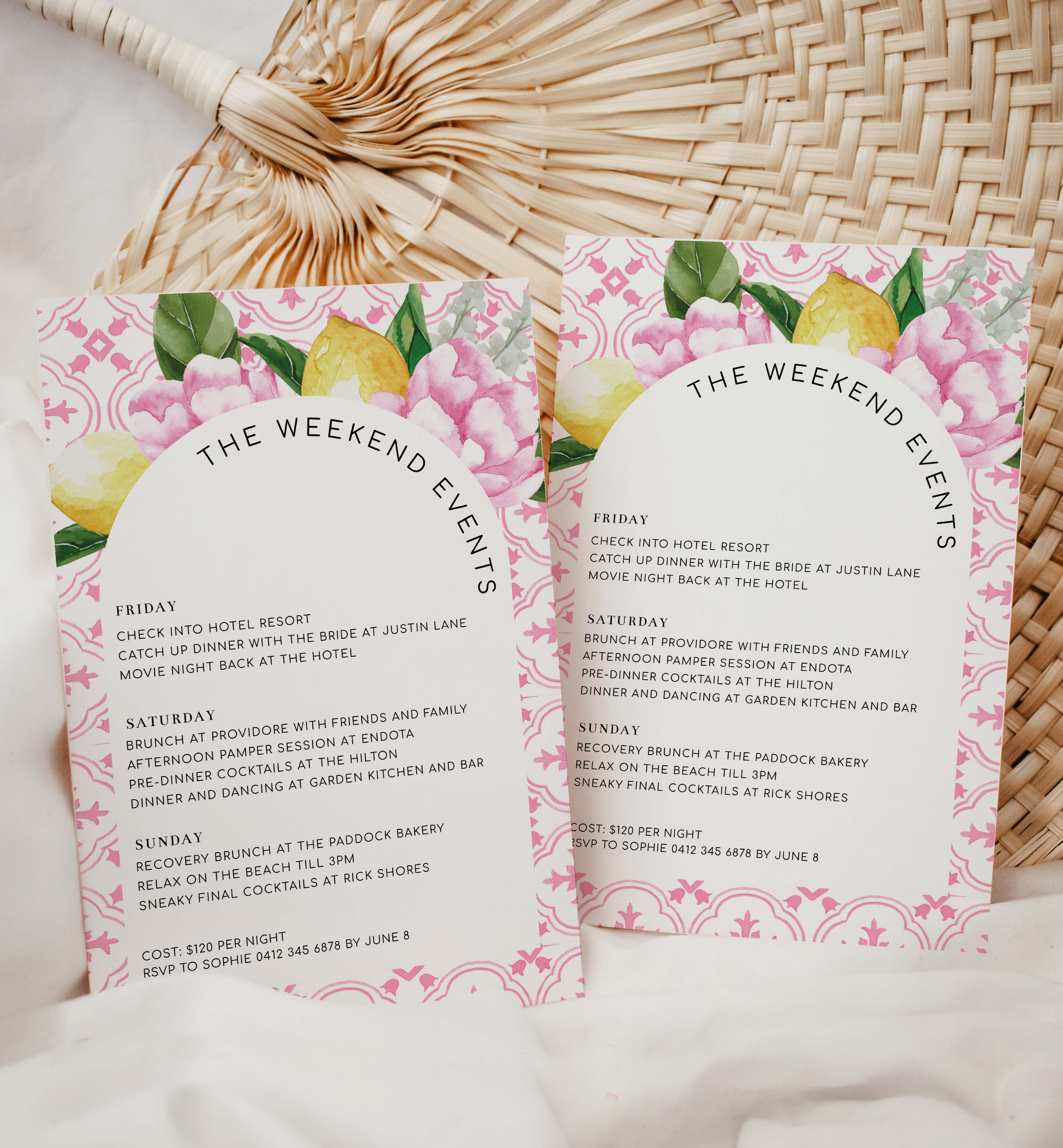 MED-PNK-2-B2004 - THE MED - PINK LEMONS - ITINERARY - ARCH design preview