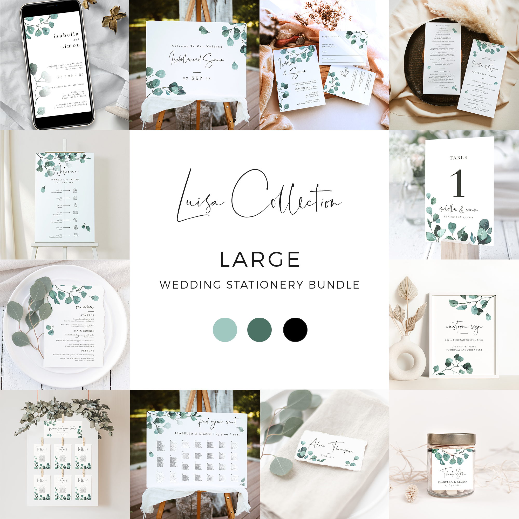luisa-large-bundle-23-01 | Large Wedding Stationery Bundle design preview