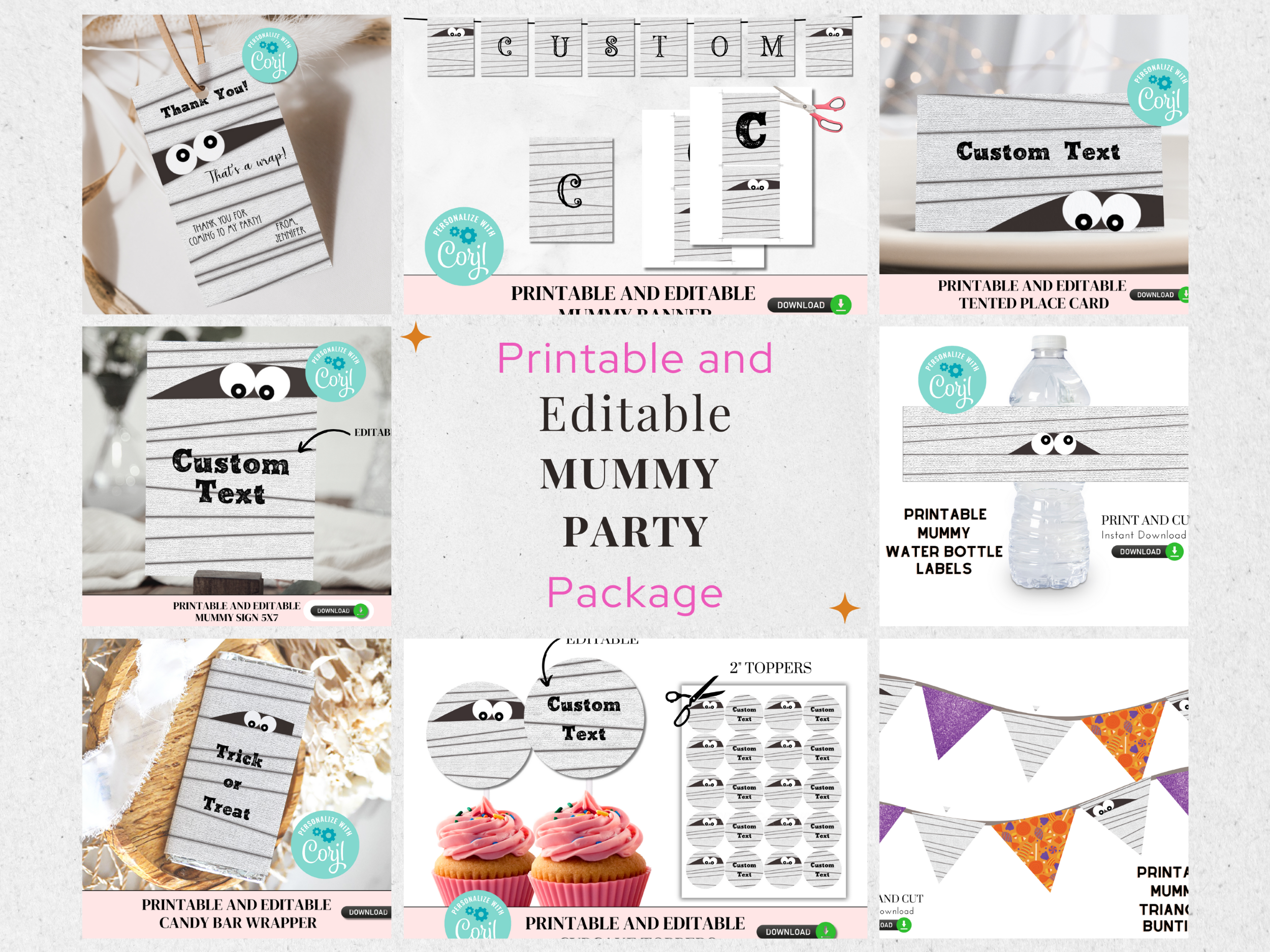 Mummy Package 109 design preview