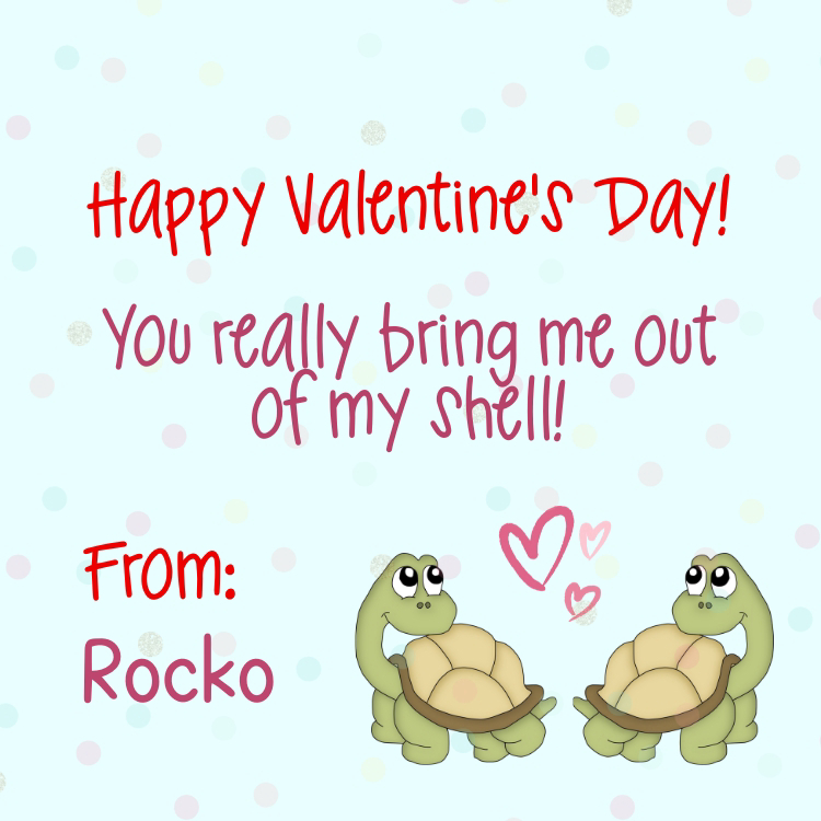 Turtle Valentine 063 design preview