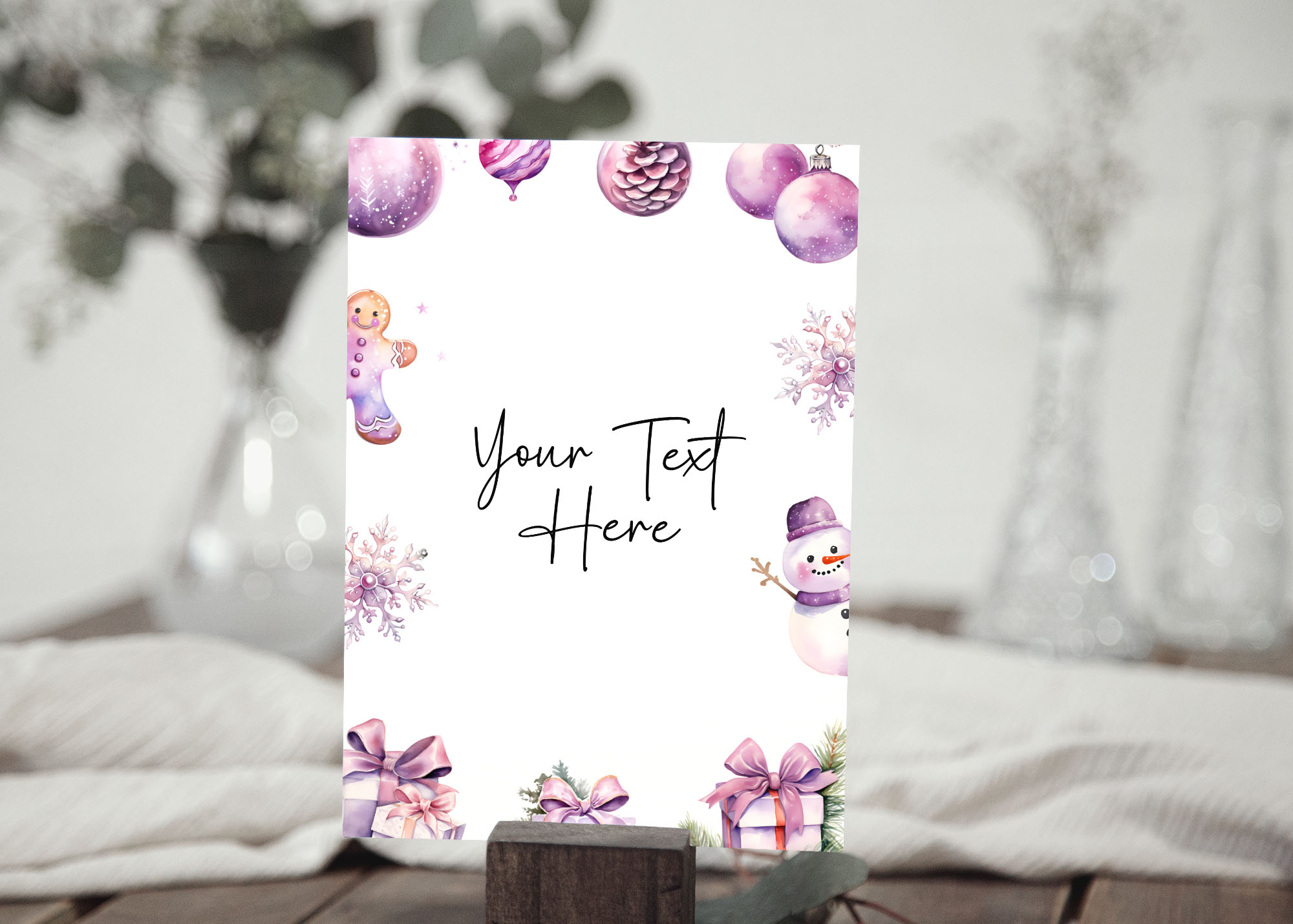 Christmas Sign 128a design preview
