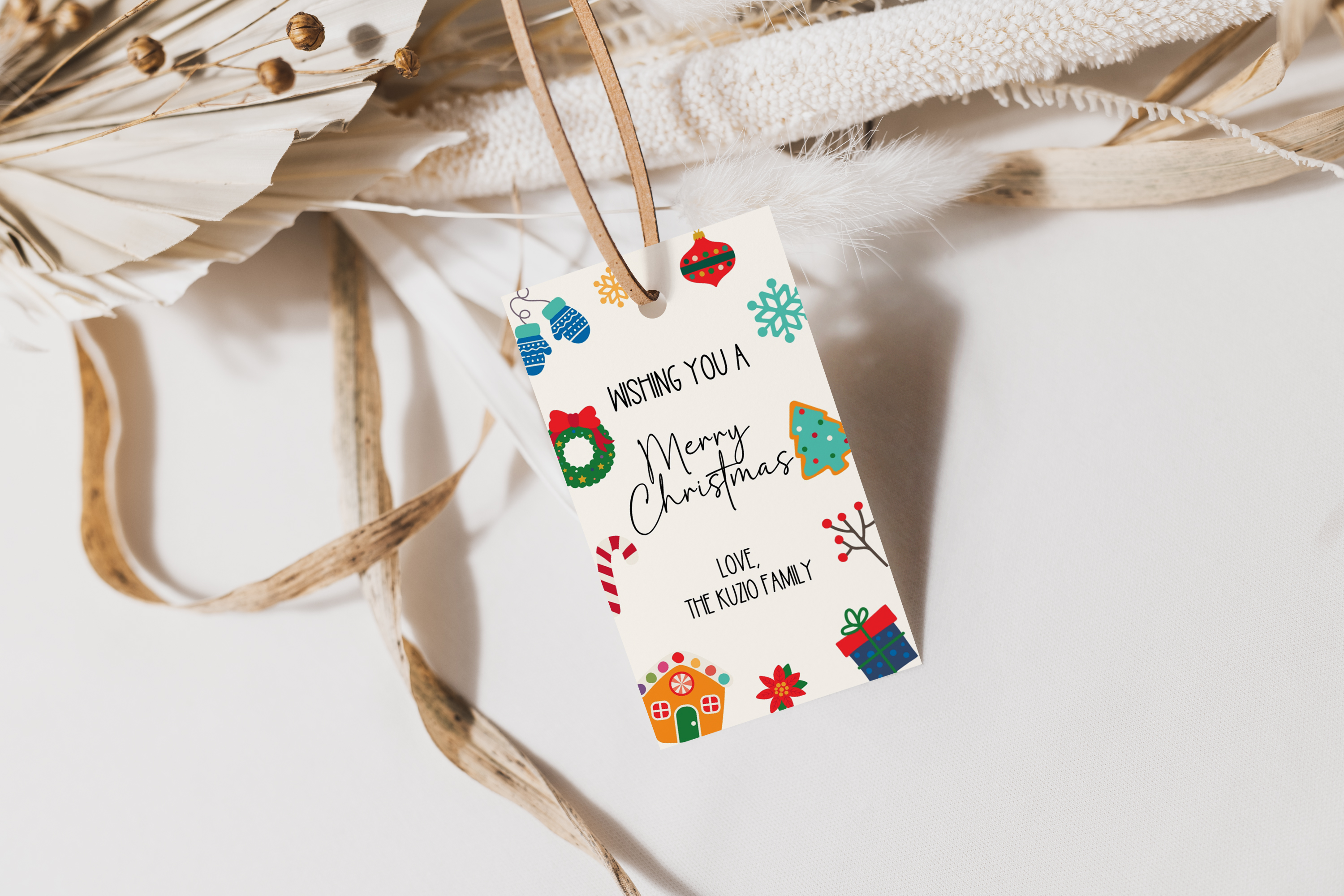 Christmas Tag 135 design preview