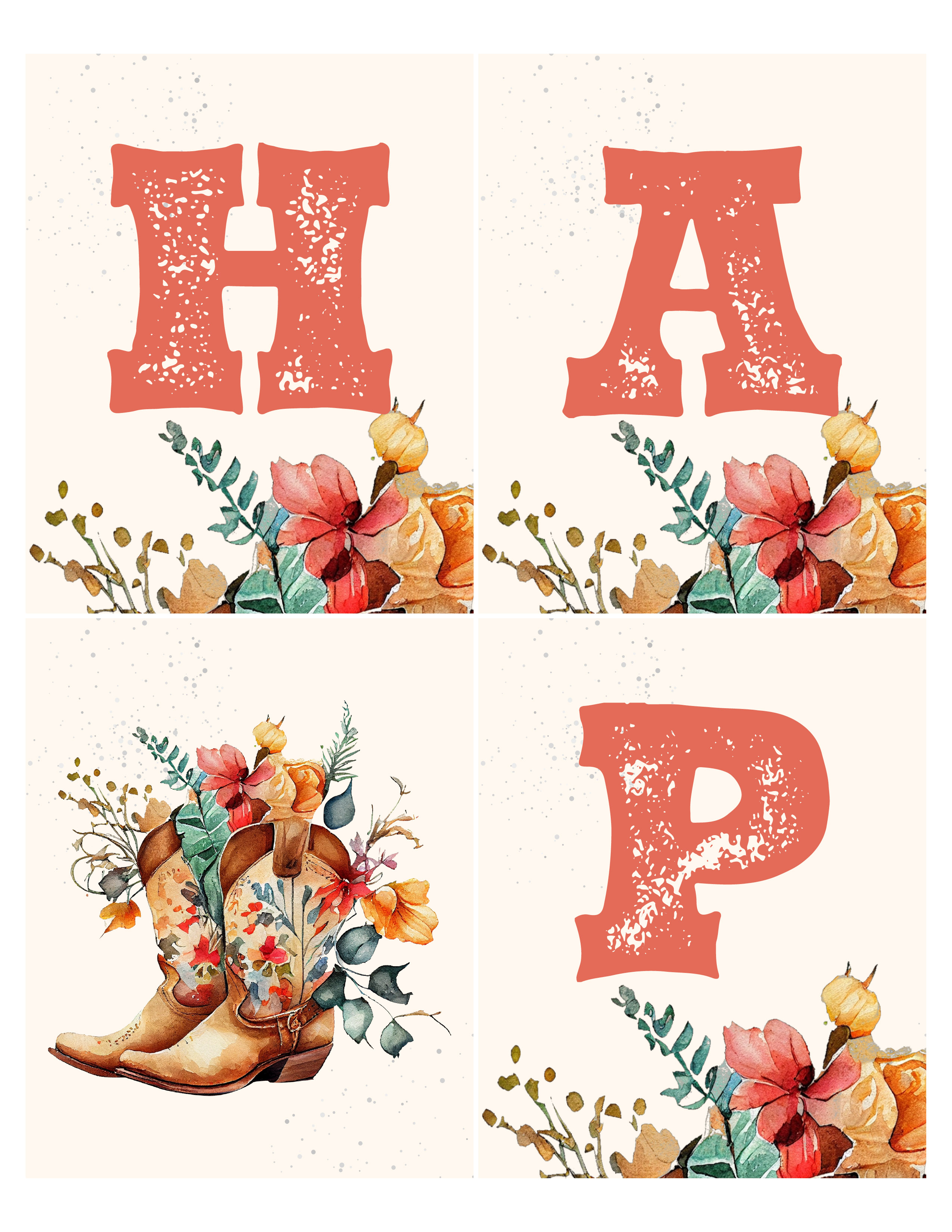 Boho Rodeo Banner 137c design preview
