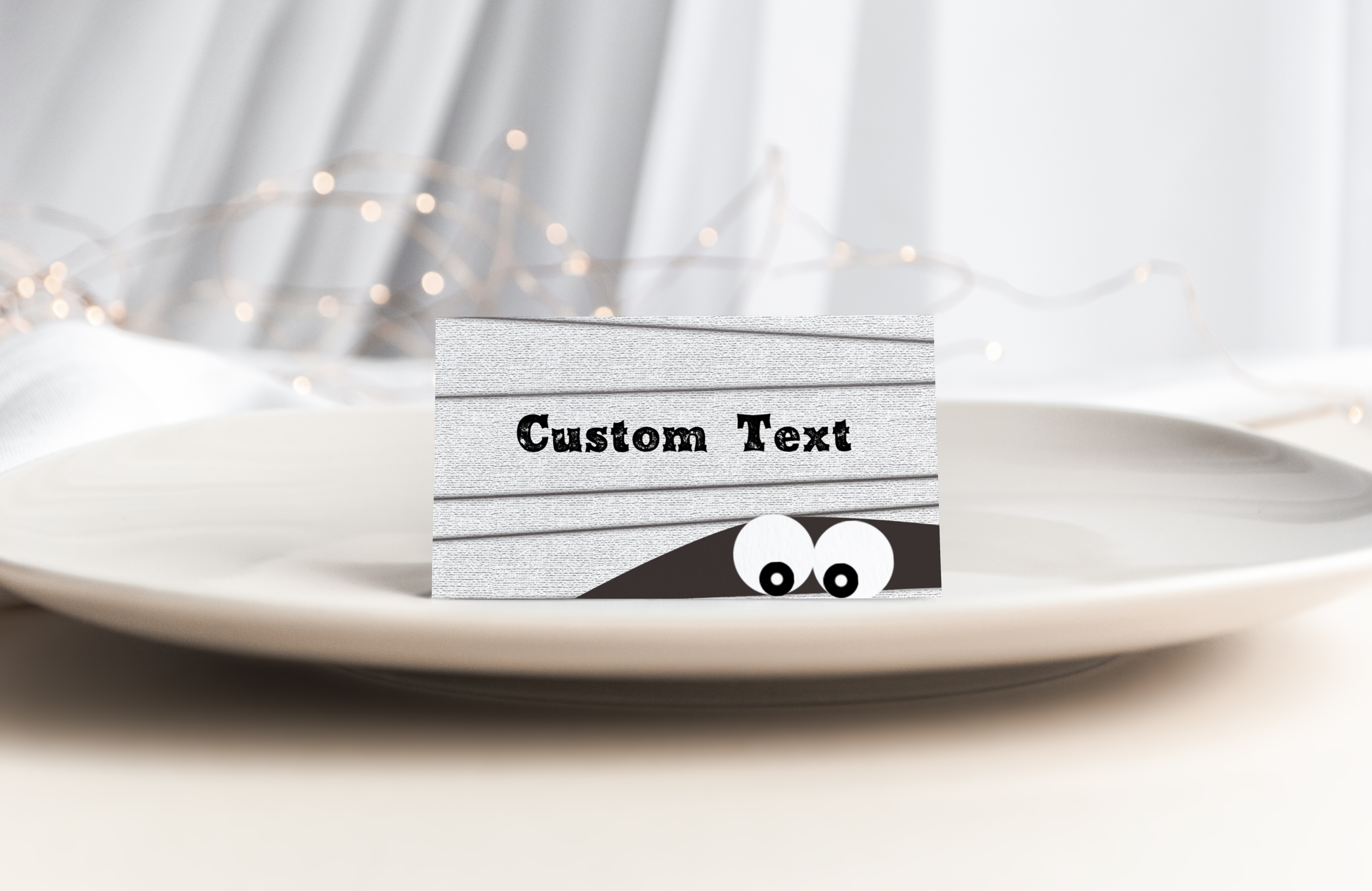 Mummy Place Card 109b design preview
