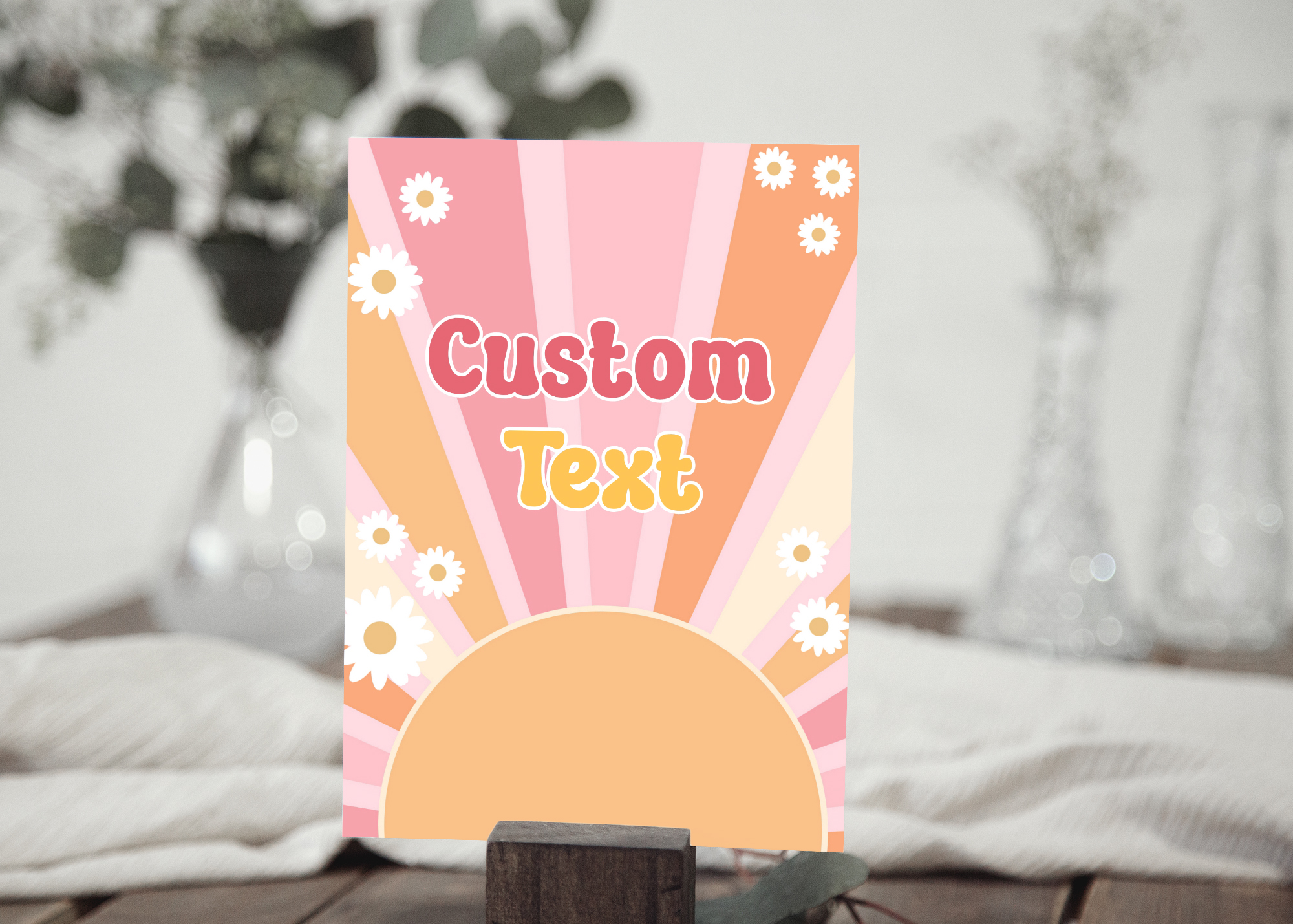 Groovy Sign 5x7 - 115a design preview