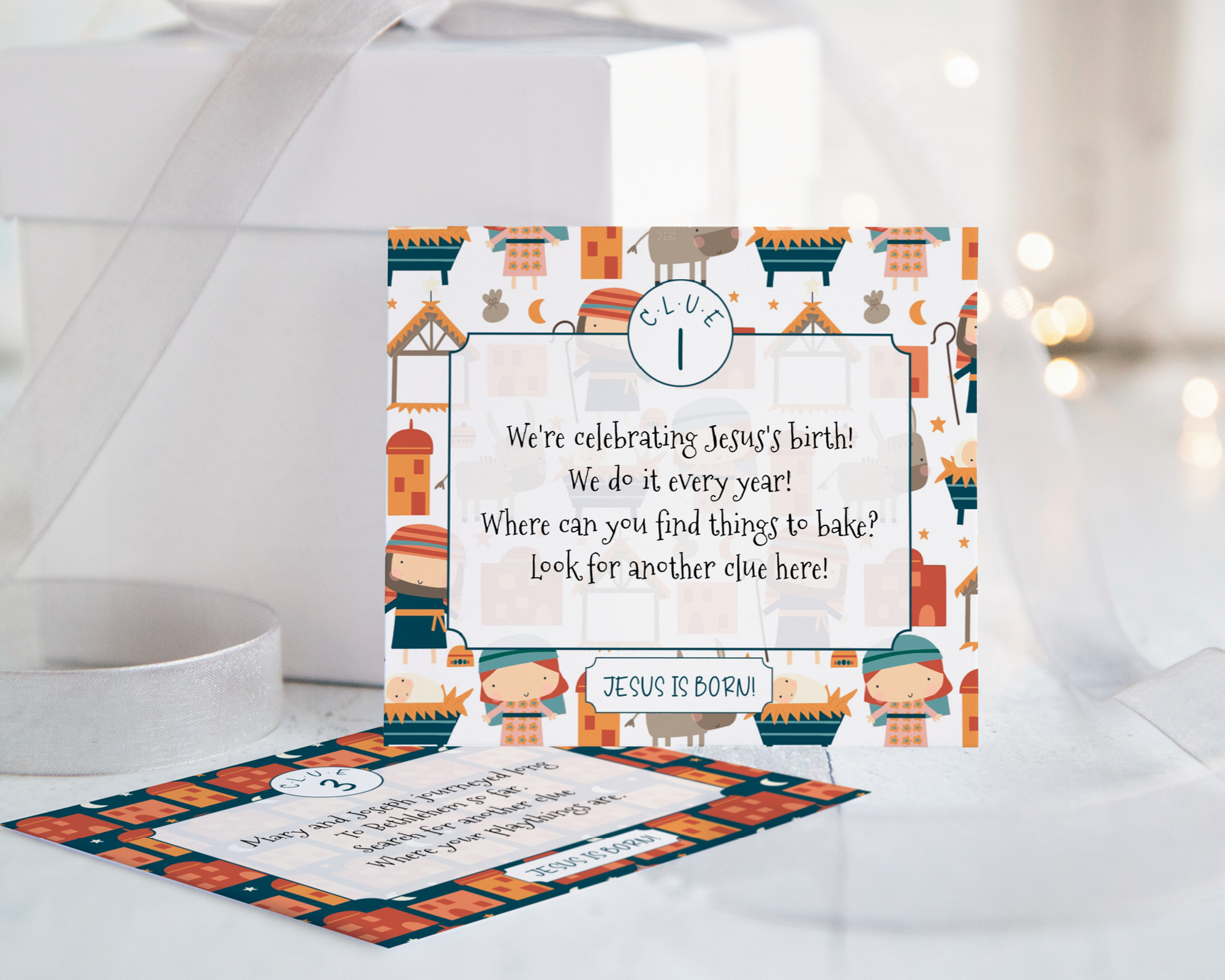 Christian Treasure Hunt / Christian / Nativity design preview