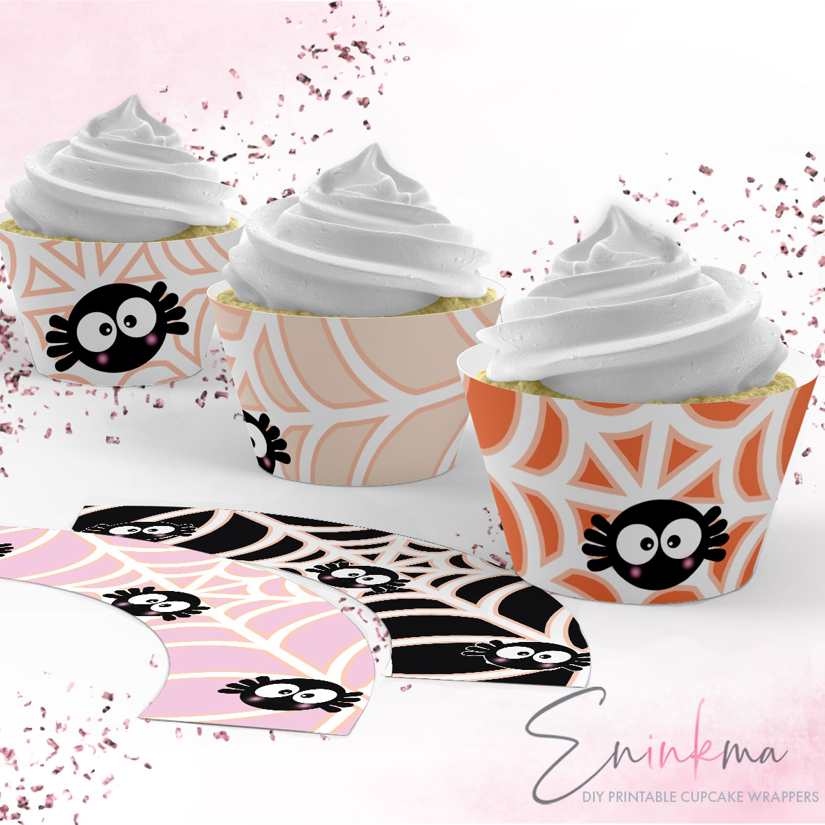 Boo-tiful Cupcake Wrappers design preview