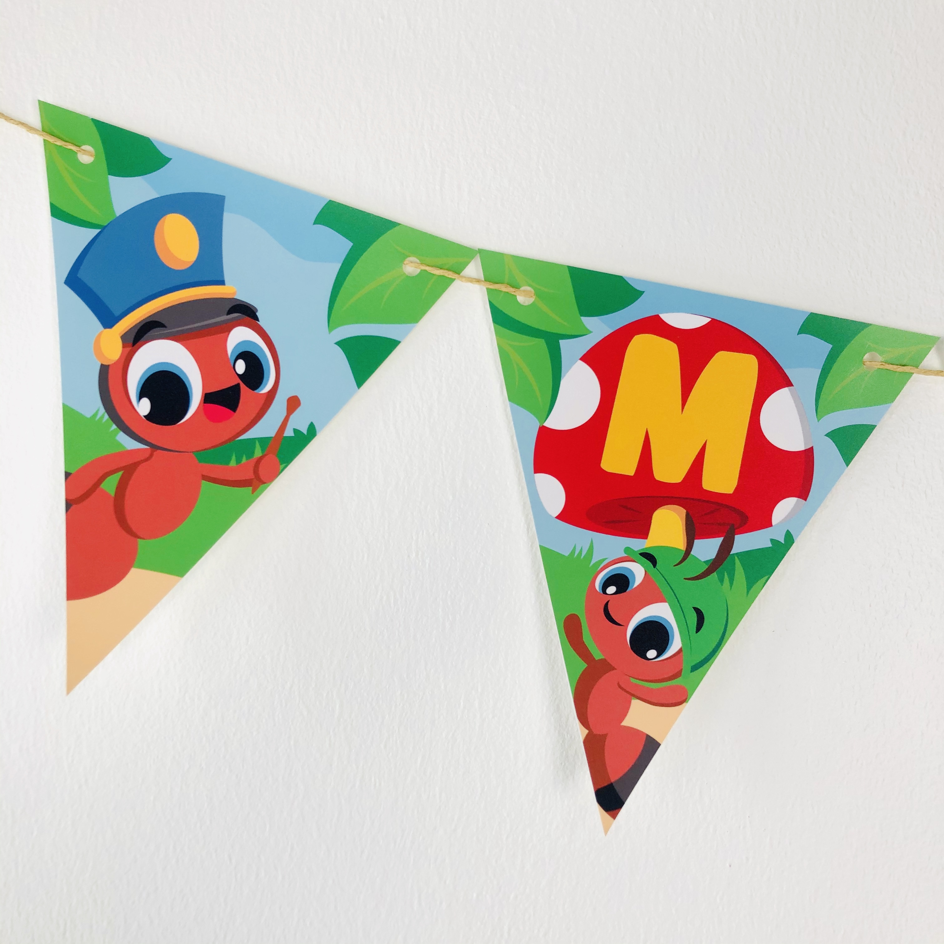 Ants go Marching Banner design preview