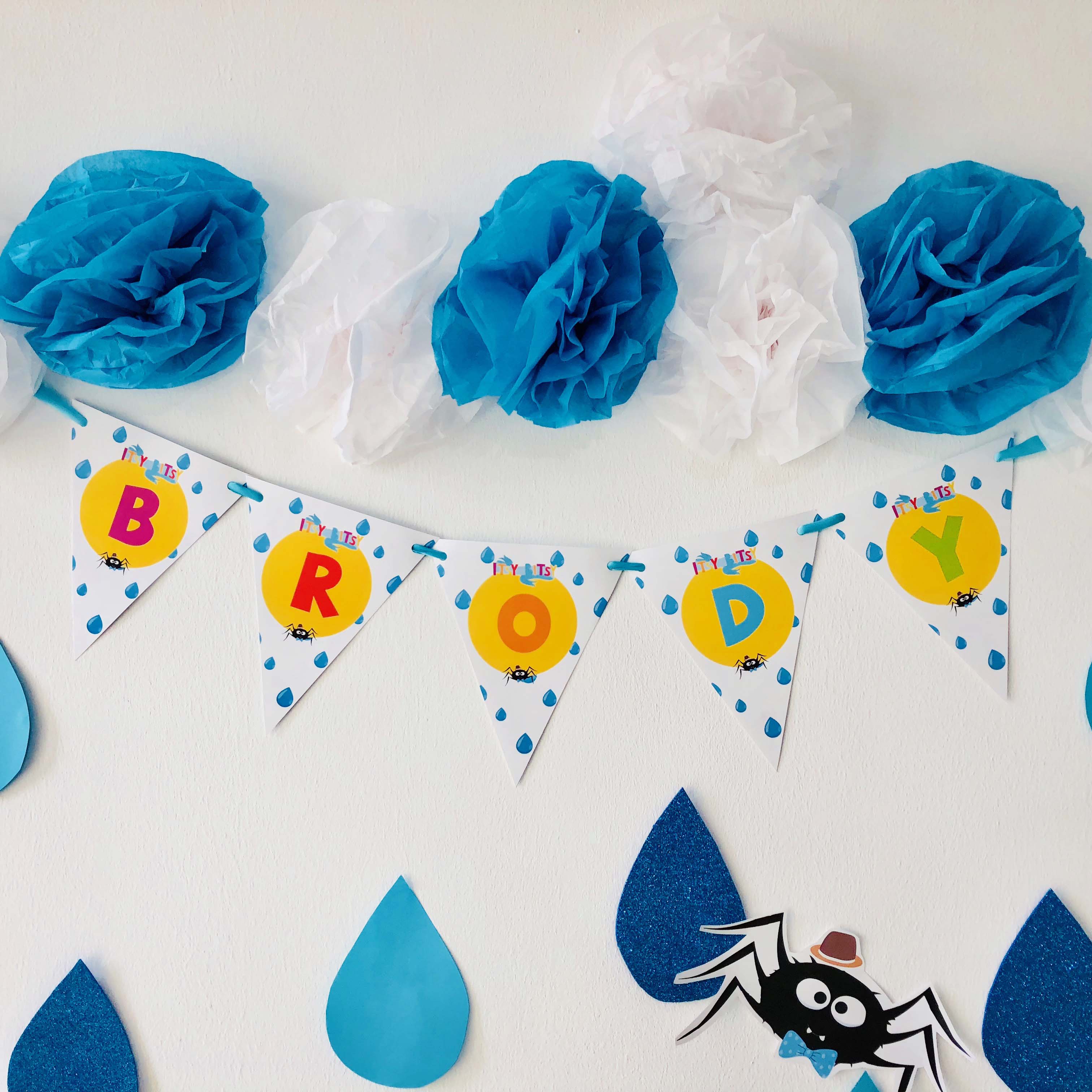 Itsy Bitsy Spider Banner design preview