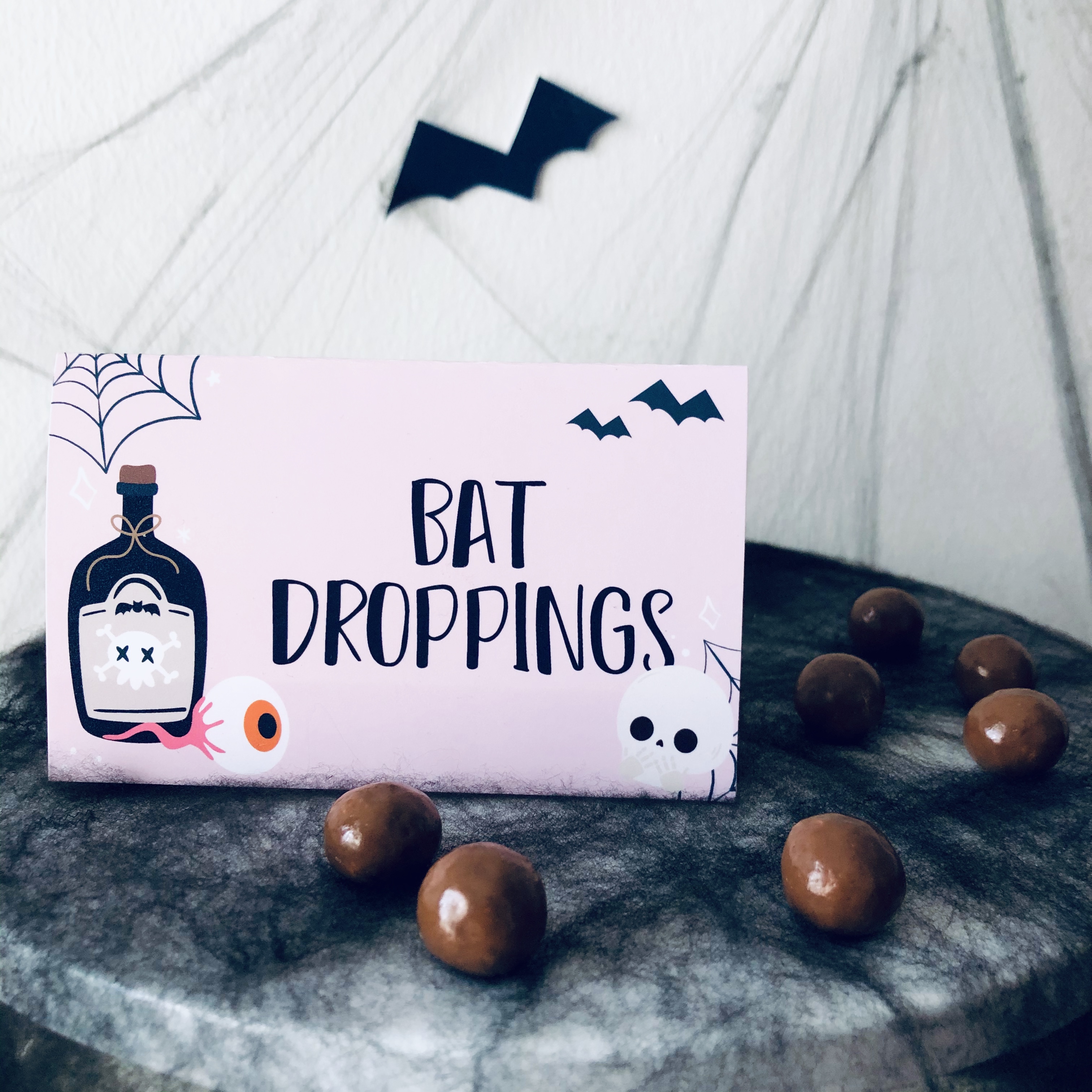 Halloween Food Labels design preview