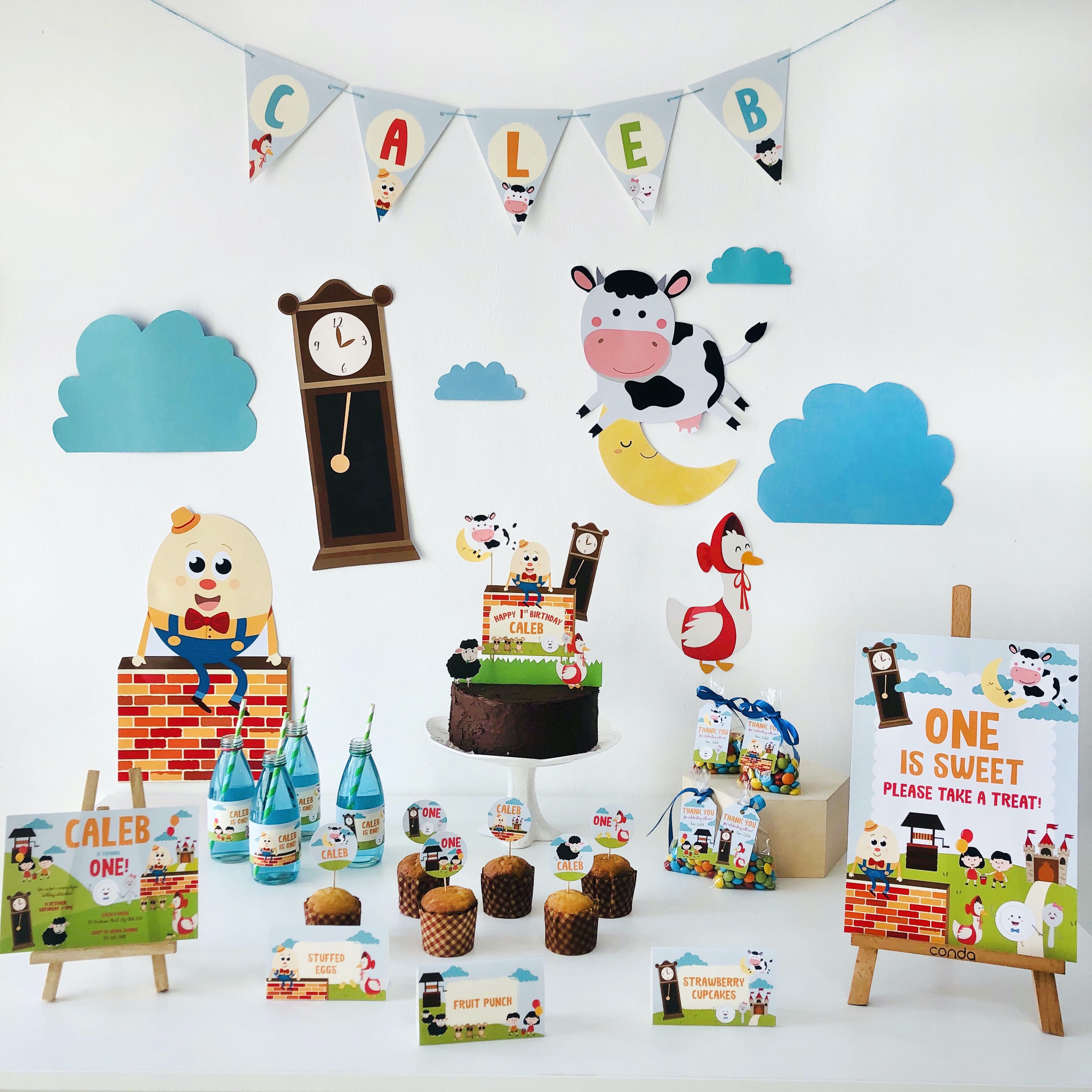 Nursery Rhyme Party Kit design preview